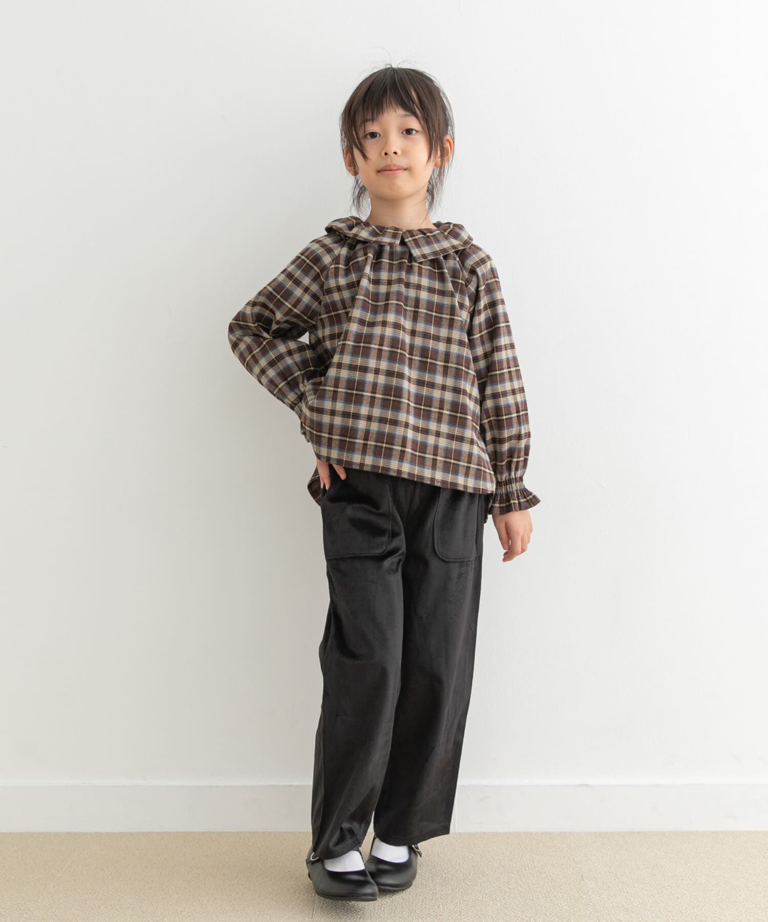 URBAN RESEARCH DOORS「『WEB/一部店舗限定サイズ』ベロアイージーパンツ(KIDS)」|その他|