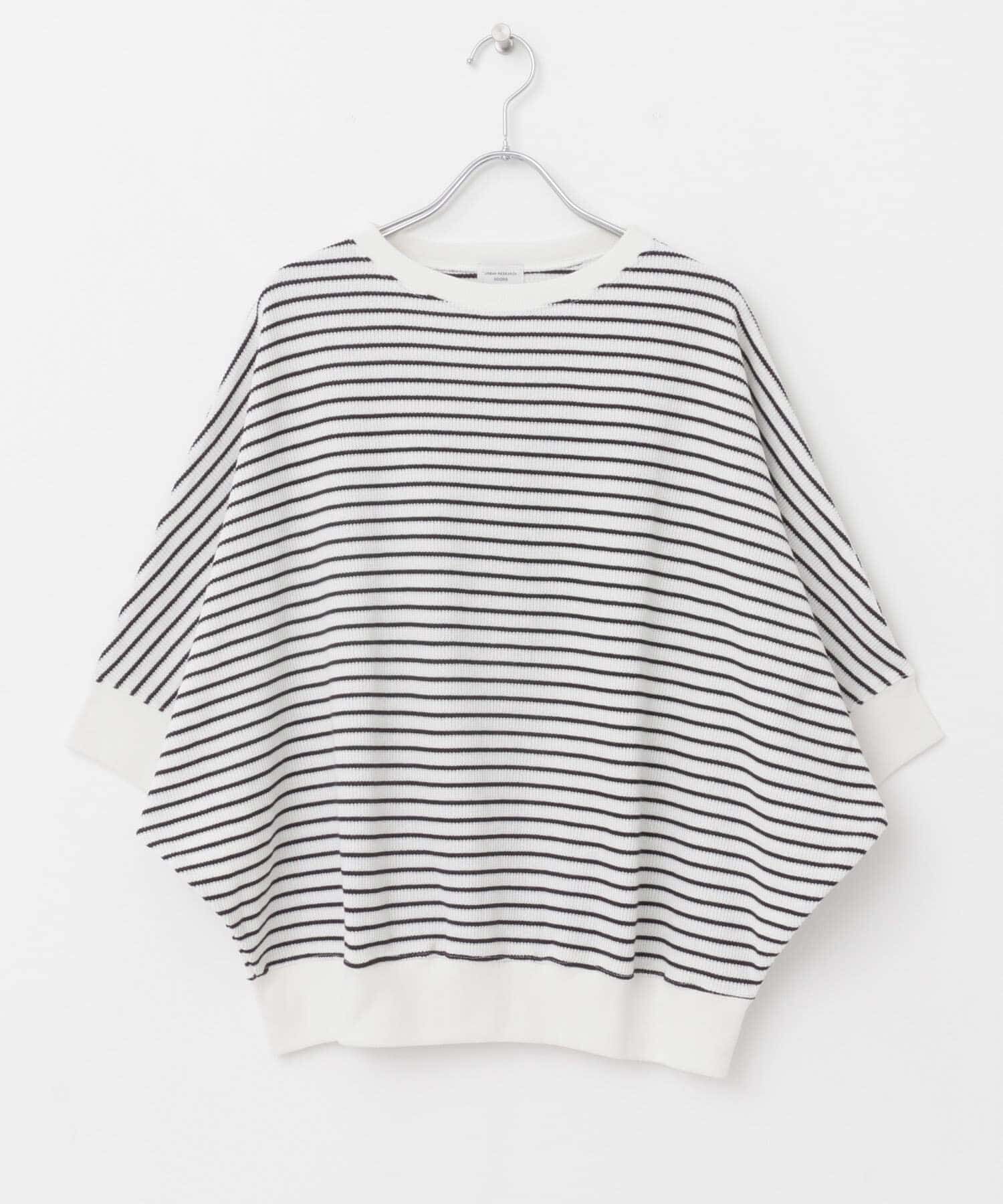 URBAN RESEARCH DOORS「タックフライスワイドTシャツ」|Tシャツ・カットソー|