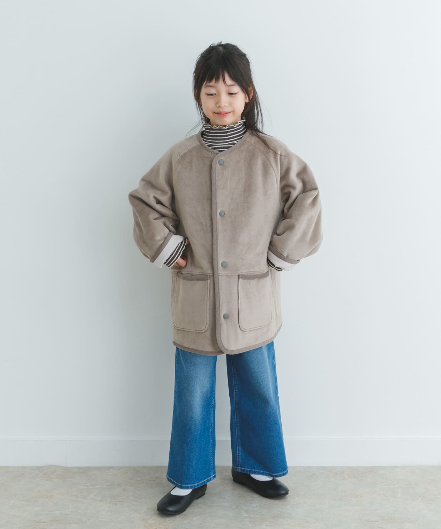 URBAN RESEARCH DOORS「リバーシブルフリースコート(KIDS)」|その他|
