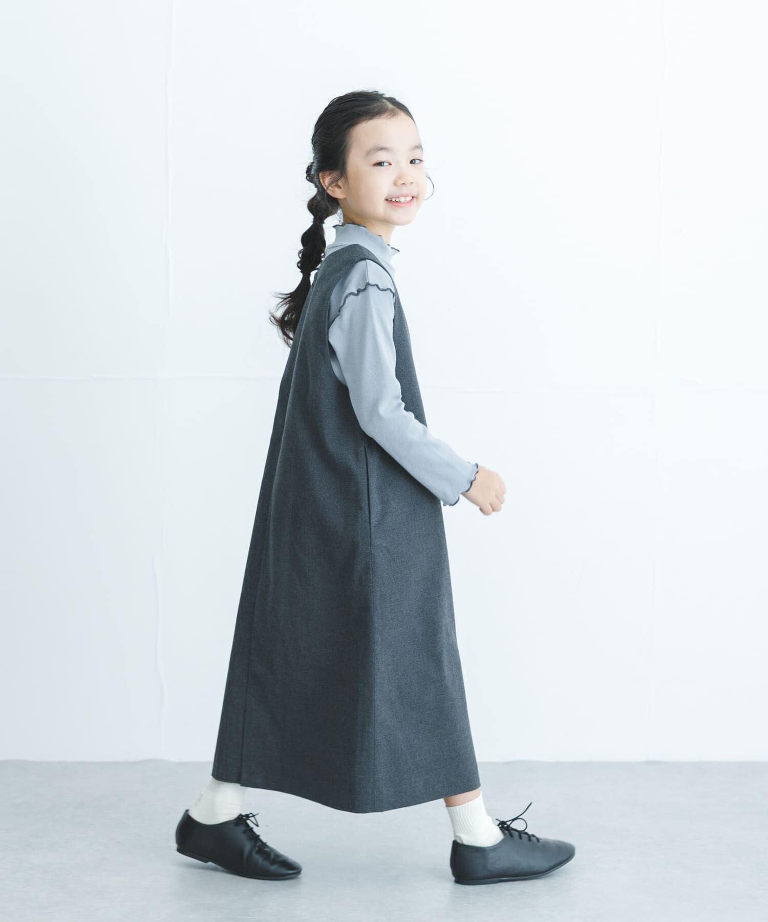 URBAN RESEARCH DOORS「『親子リンク』『UR TECH』ジャンパースカート(KIDS)」|ワンピース|