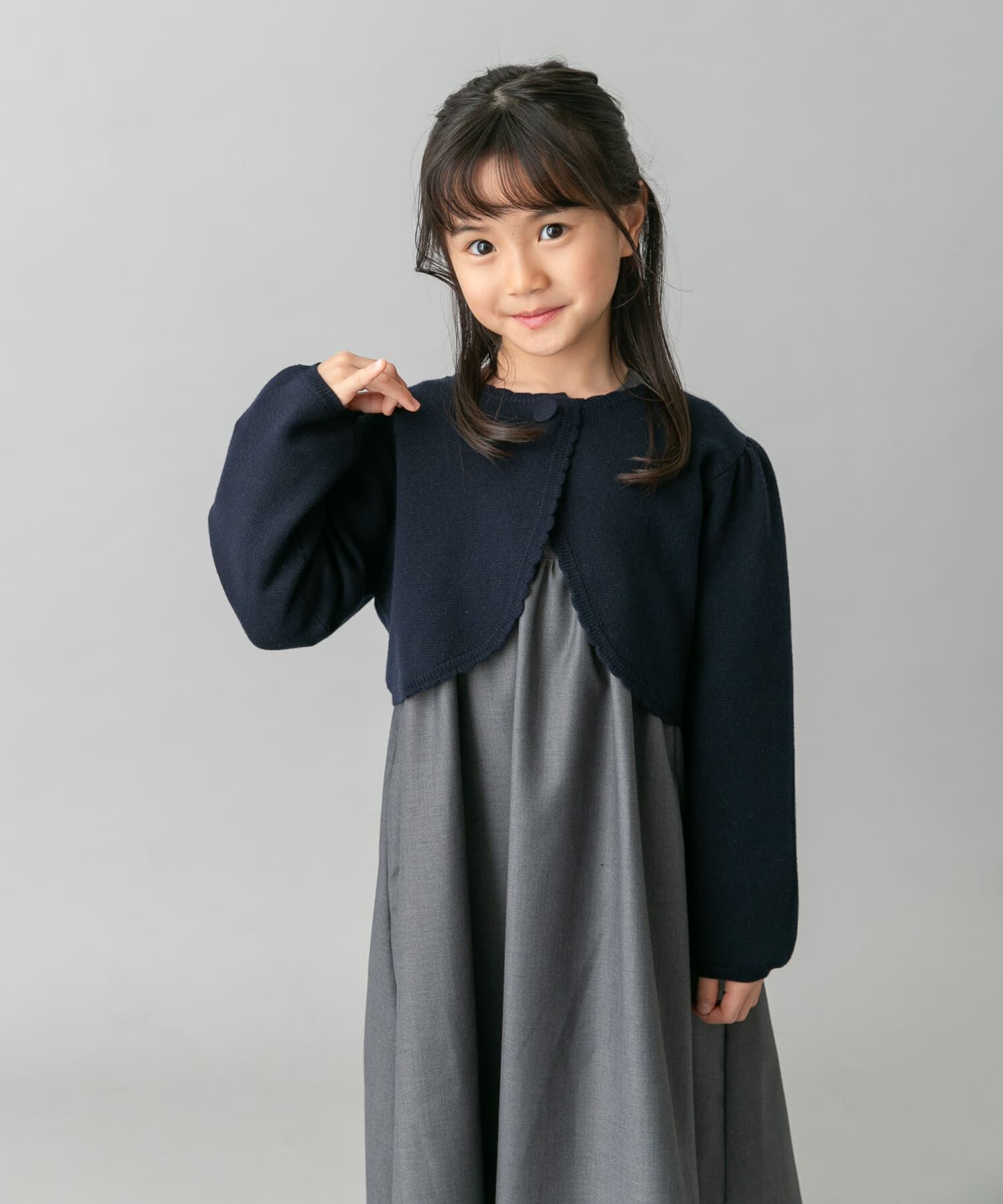 URBAN RESEARCH DOORS「ニットボレロカーディガン(KIDS)」|ニット・セーター|