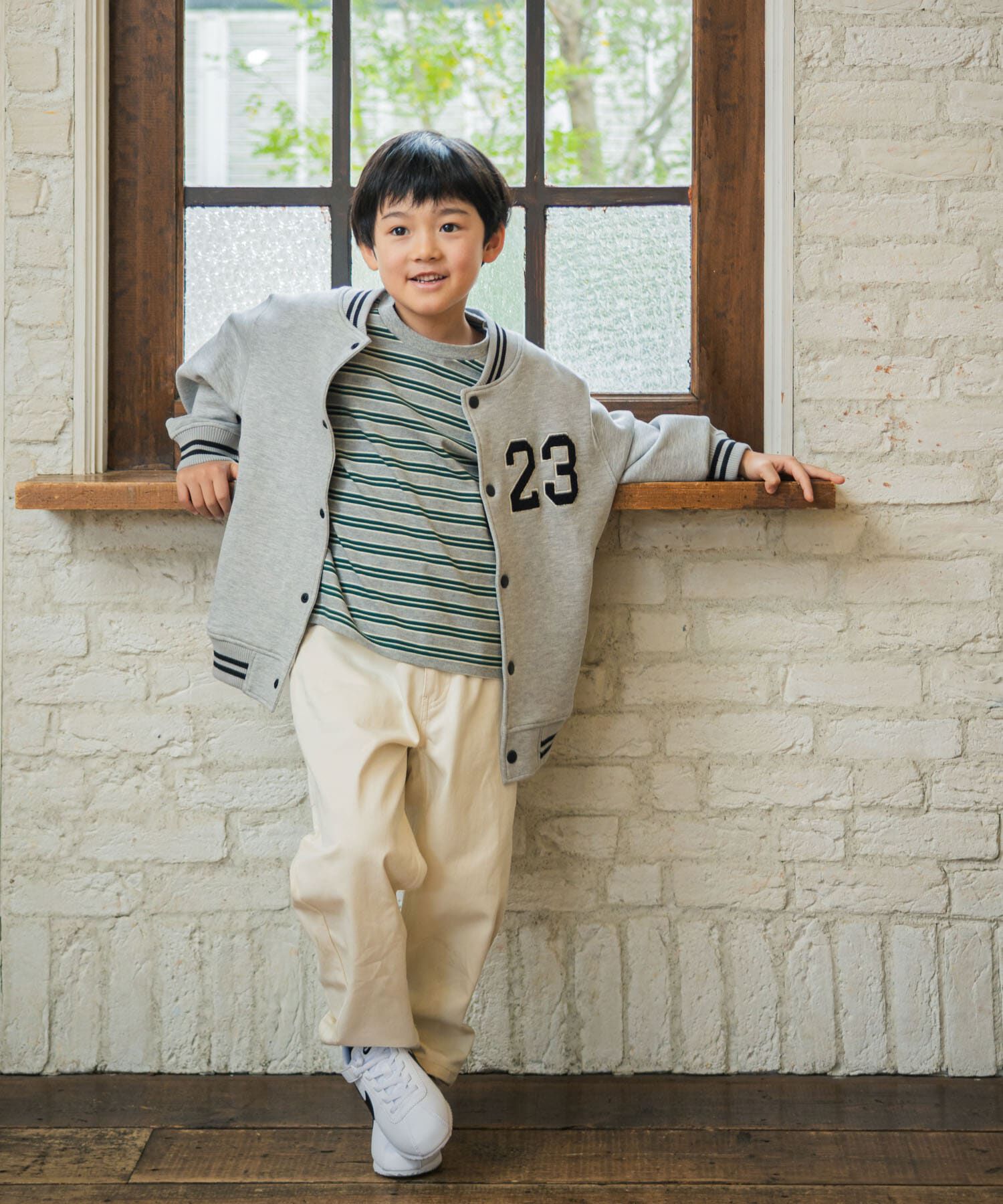 URBAN RESEARCH DOORS「『150サイズあり』マルチボーダープルオーバー(KIDS)」|その他|