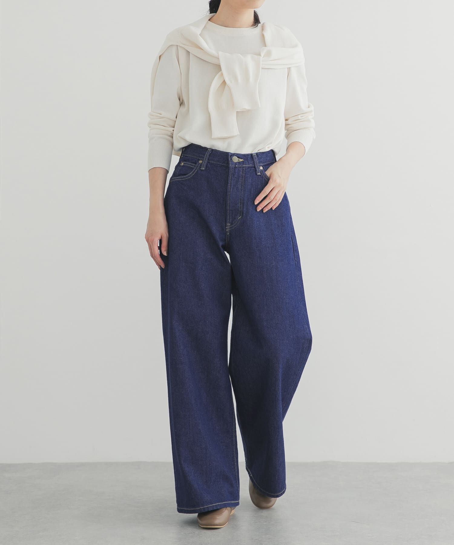 URBAN RESEARCH DOORS「『別注』Lee101&times;DOORS　WIDE PANTS」|デニム|