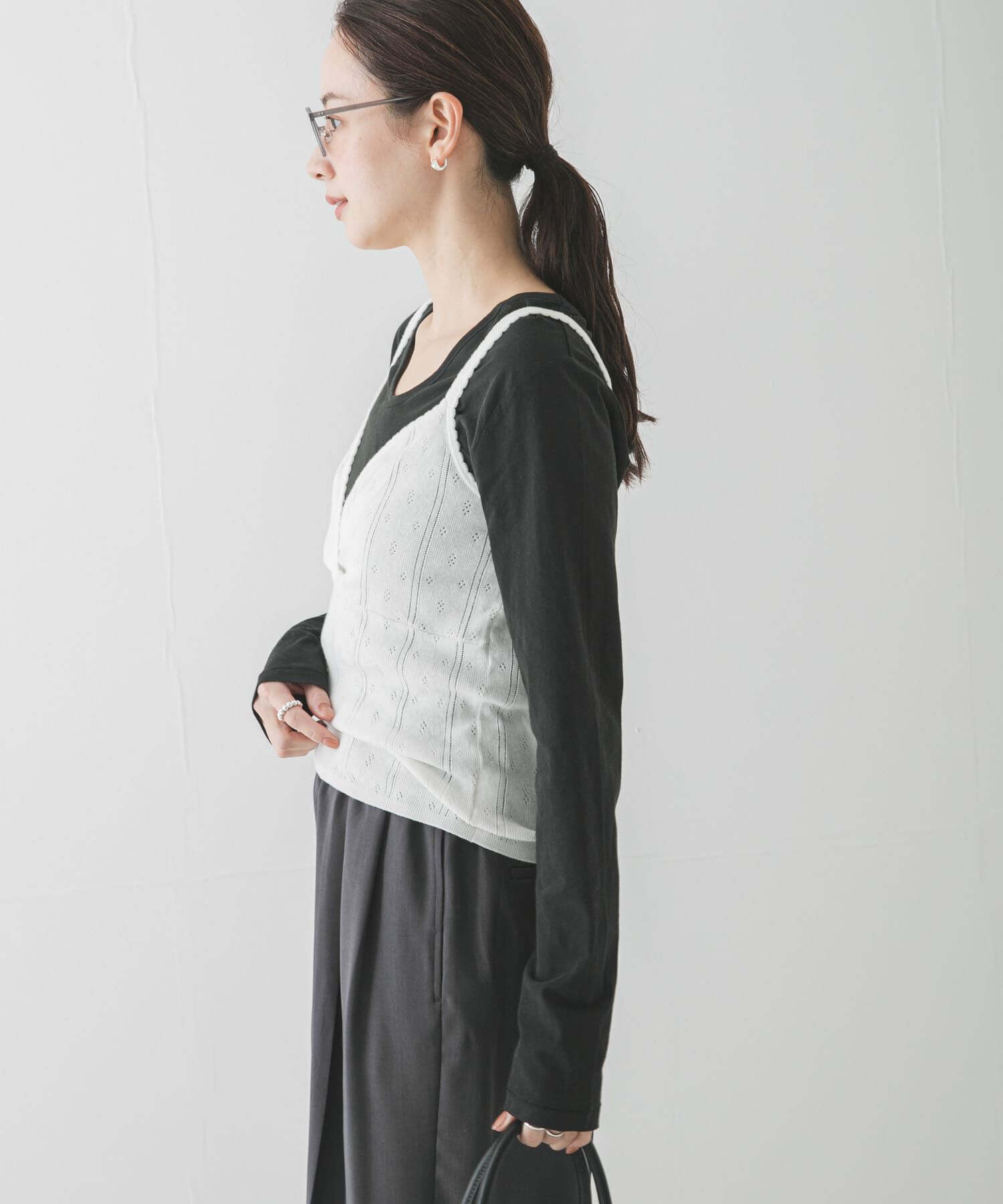URBAN RESEARCH「2WAYシアーカットソー」|Tシャツ・カットソー|