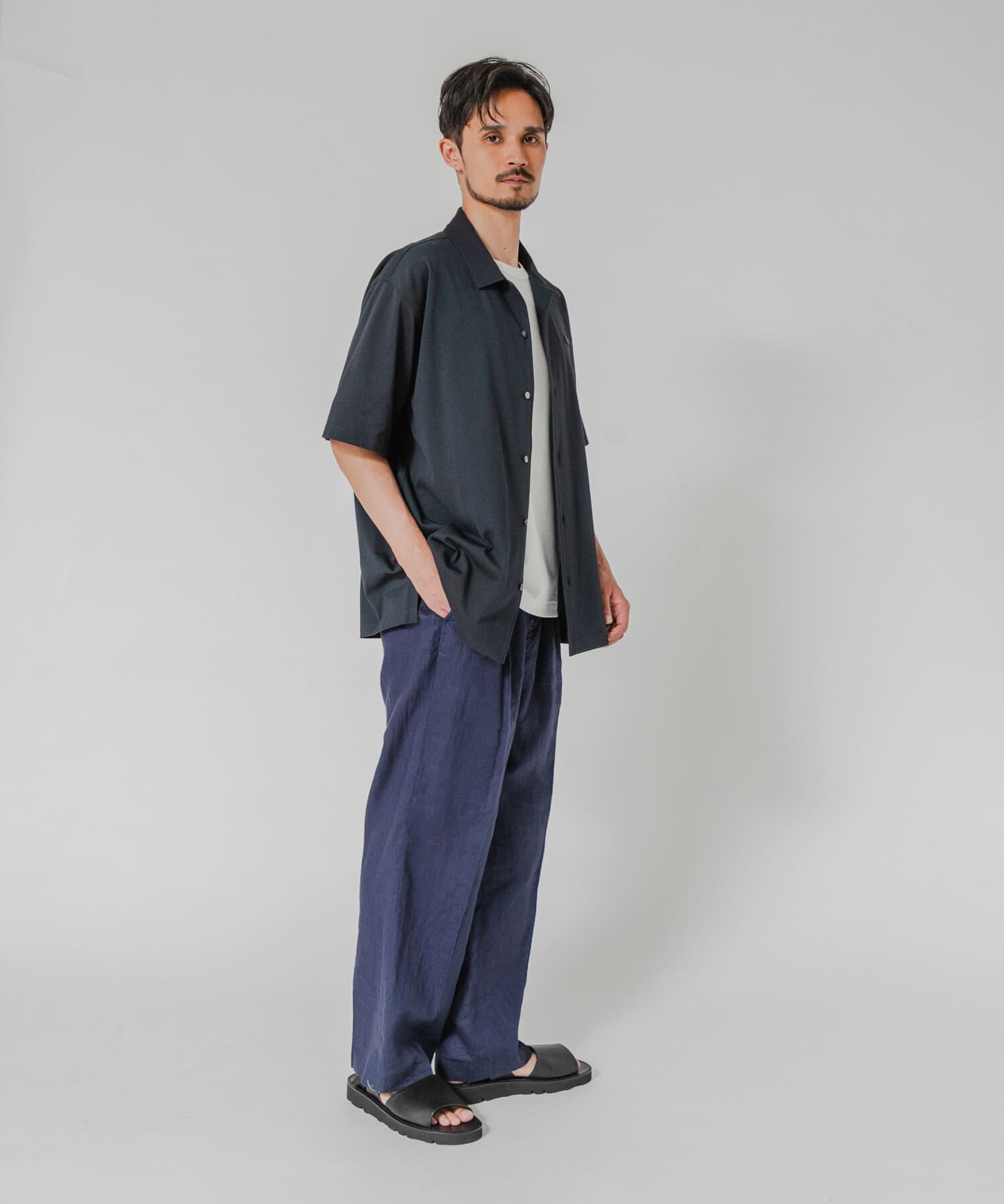 URBAN RESEARCH「LINEN WIDE EASY PANTS」|その他|