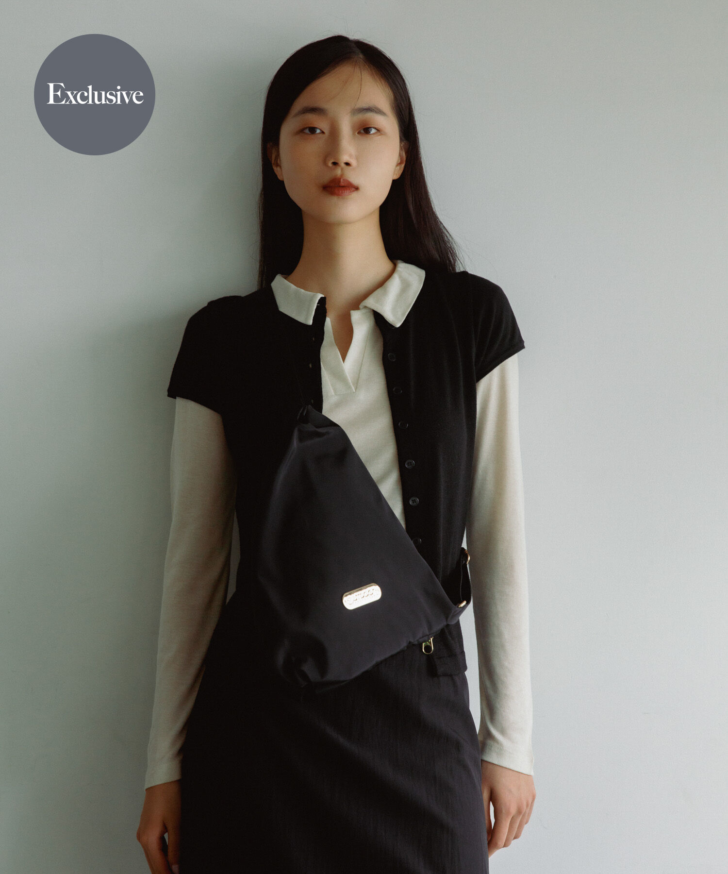 RODE SKO「『別注』OUTDOOR PRODUCTS&times;hun RODESKO　ONE SHOULDER」|ショルダー・メッセンジャー|ブラック
