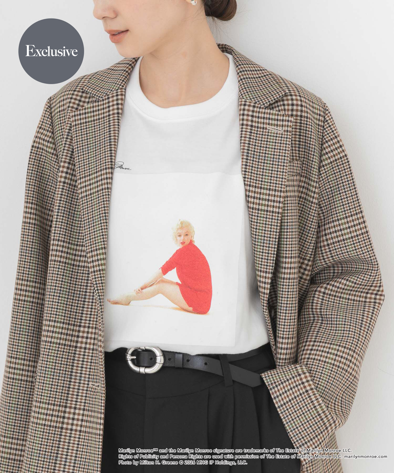 URBAN RESEARCH「『別注』GOOD ROCK SPEED&times;URBAN RESEARCH　MARILYN T-SHIRTS」|Tシャツ・カットソー|ホワイト