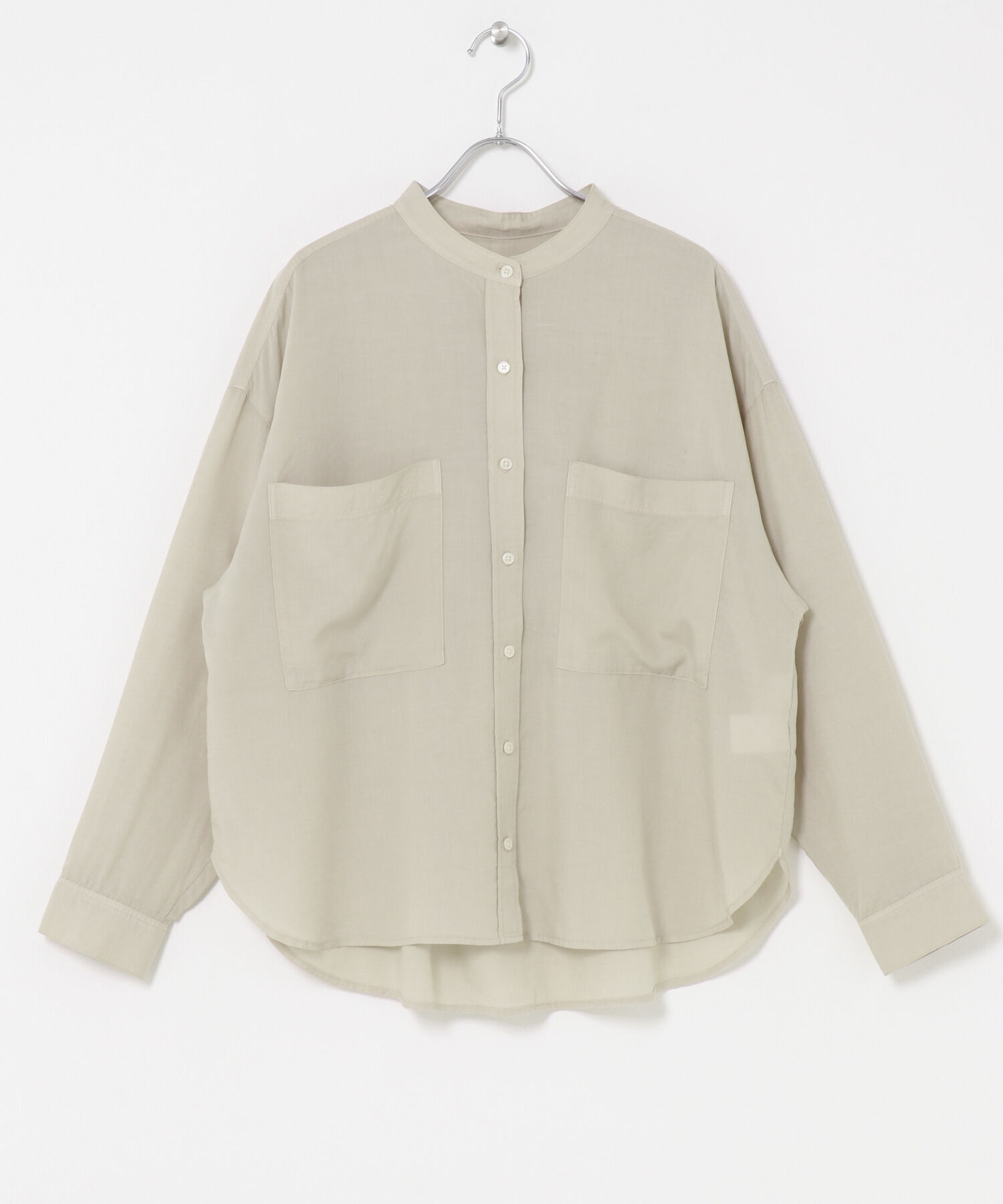 URBAN RESEARCH DOORS「ダブルポケットニュアンスシャツ 26AW」|シャツ・ブラウス|