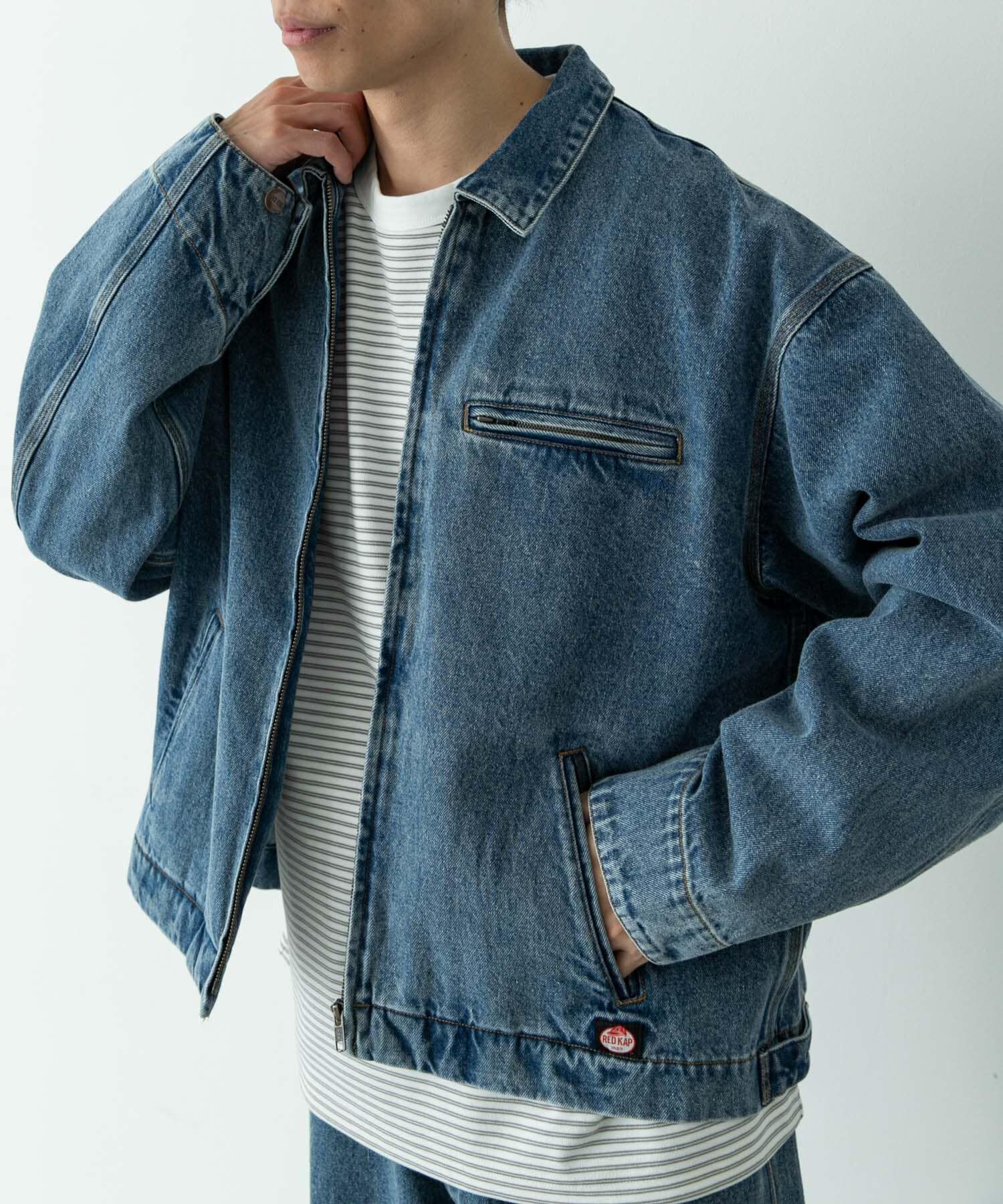 Sonny Label 「『別注』RED KAP&times;Sonny Label　デニムジップブルゾン」|デニムジャケット|