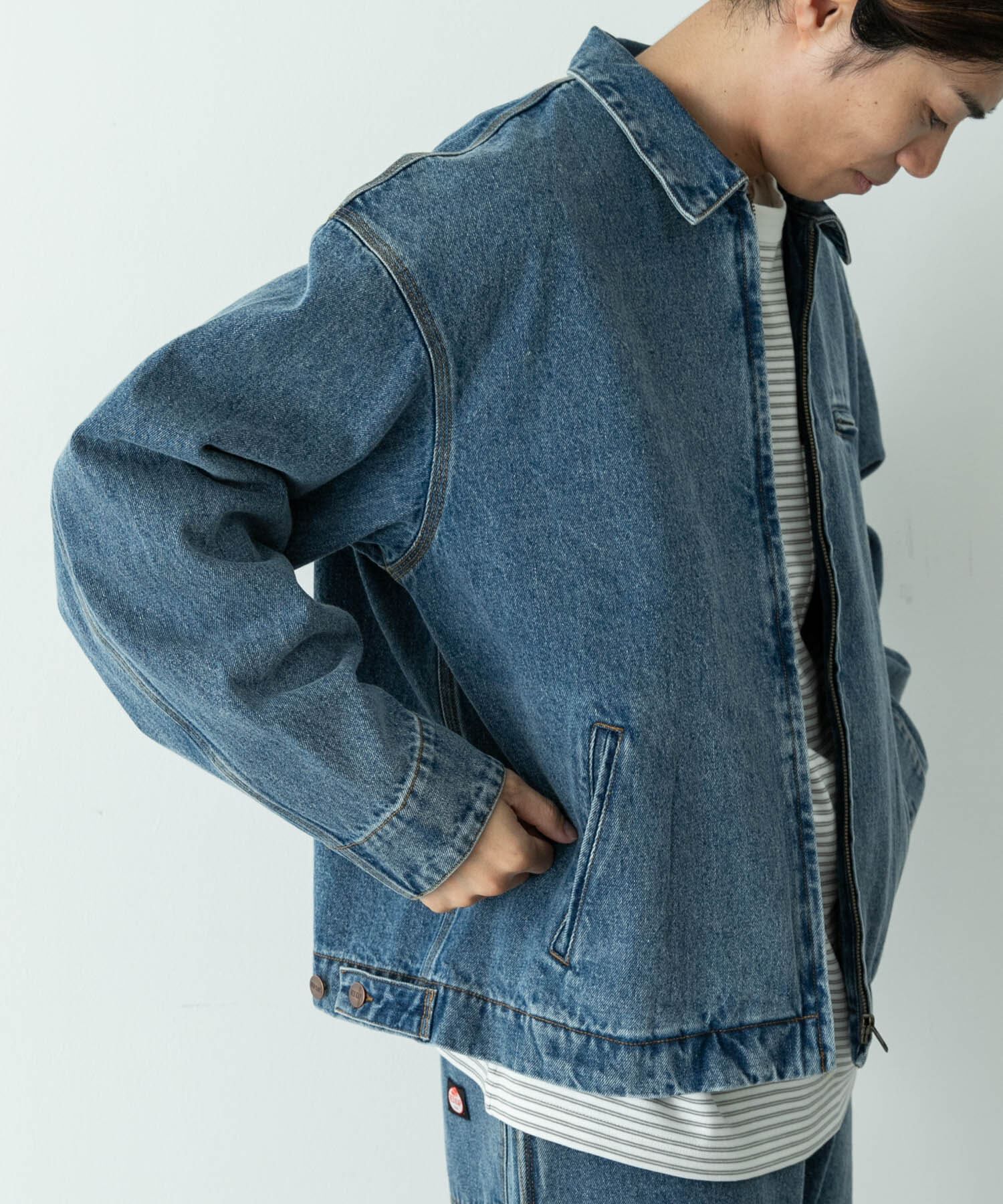 Sonny Label 「『別注』RED KAP&times;Sonny Label　デニムジップブルゾン」|デニムジャケット|