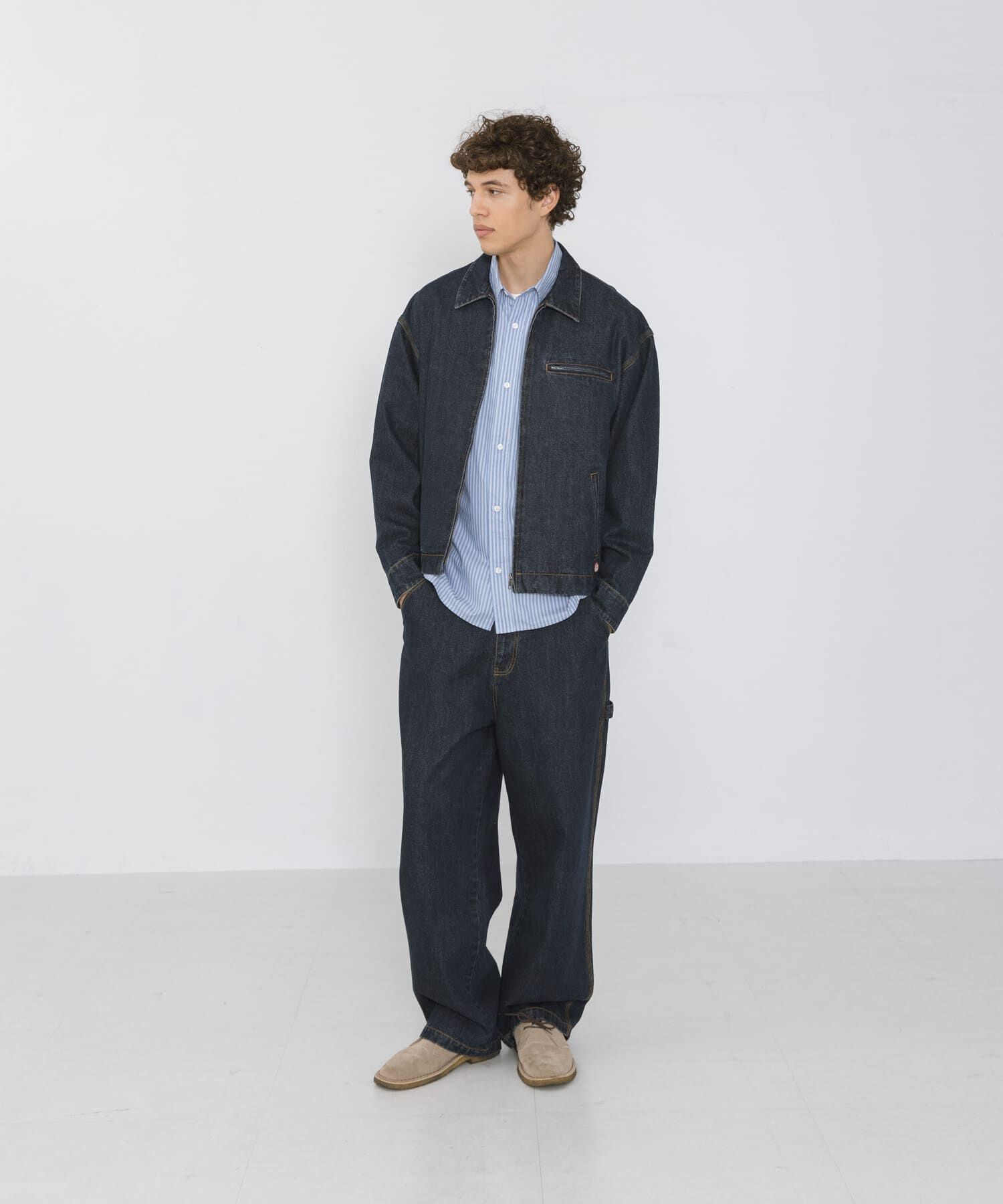 Sonny Label 「『別注』RED KAP&times;Sonny Label　デニムジップブルゾン」|デニムジャケット|