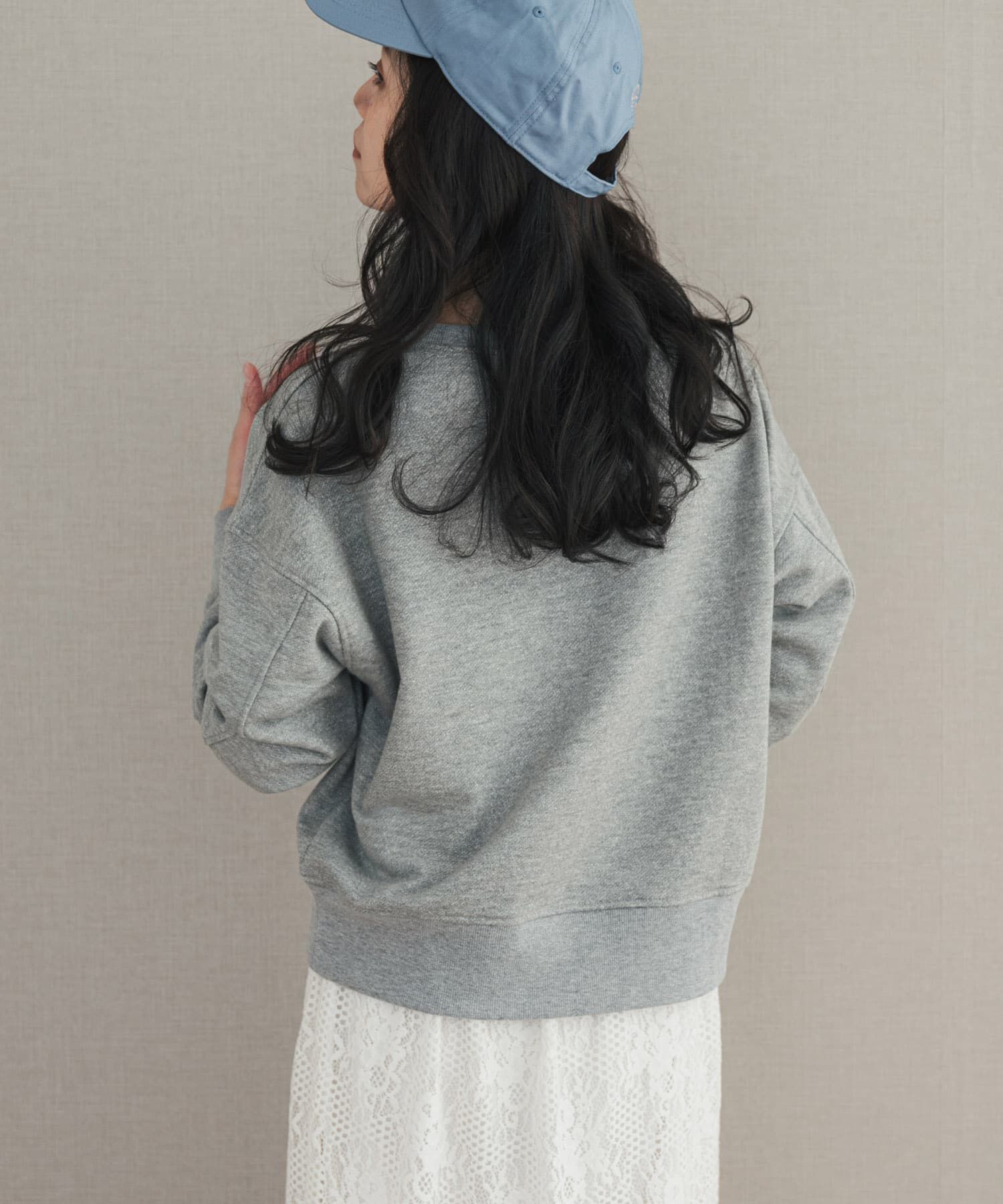 URBAN RESEARCH DOORS「コンパクトラメスウェット 26AW」|スウェット・ジャージ|