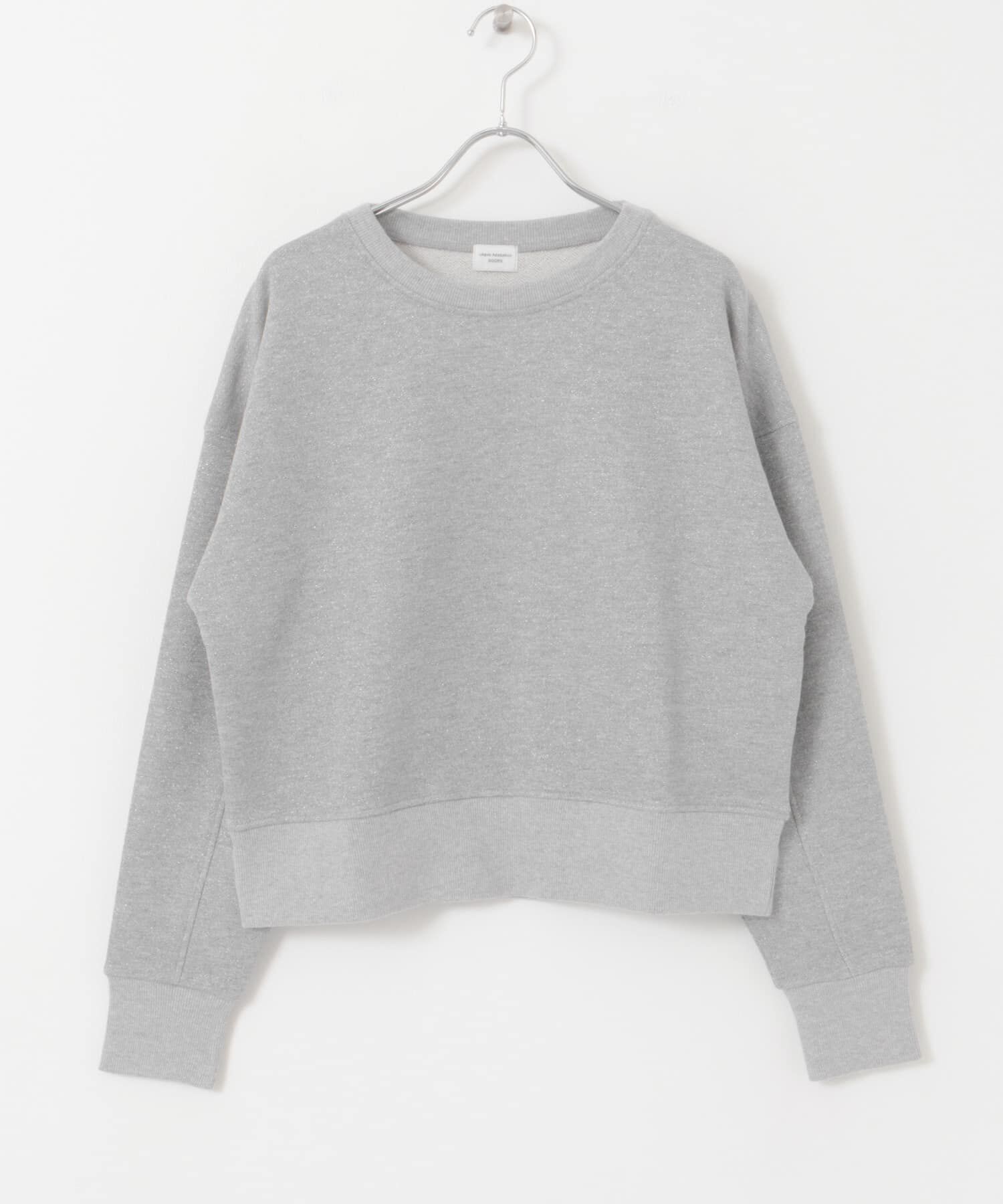 URBAN RESEARCH DOORS「コンパクトラメスウェット 26AW」|スウェット・ジャージ|