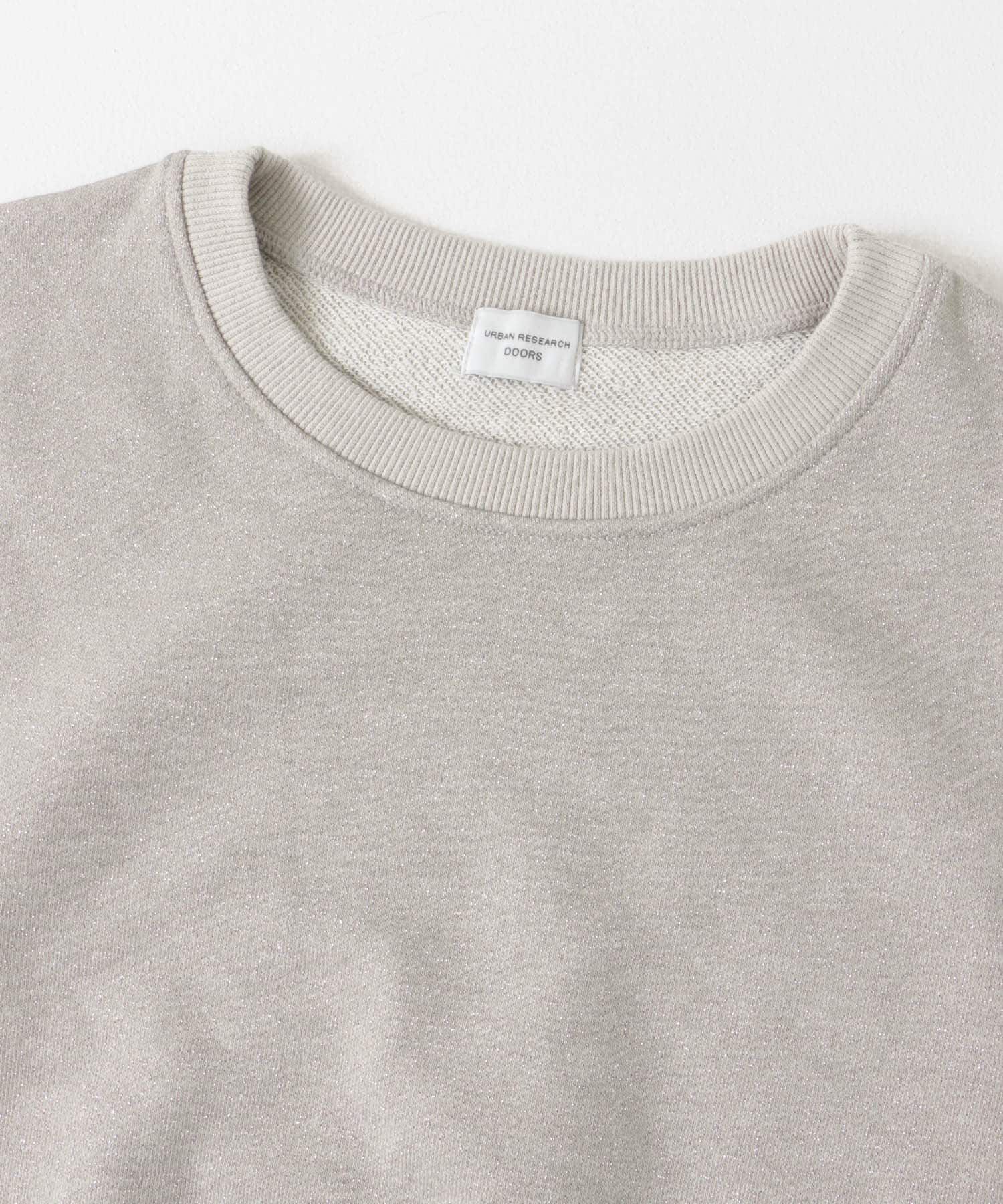 URBAN RESEARCH DOORS「コンパクトラメスウェット 26AW」|スウェット・ジャージ|