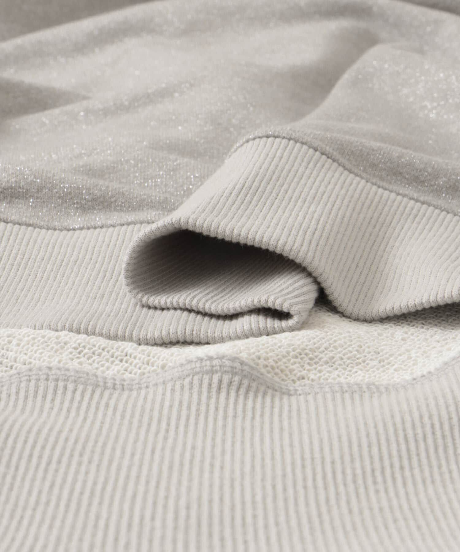 URBAN RESEARCH DOORS「コンパクトラメスウェット 26AW」|スウェット・ジャージ|