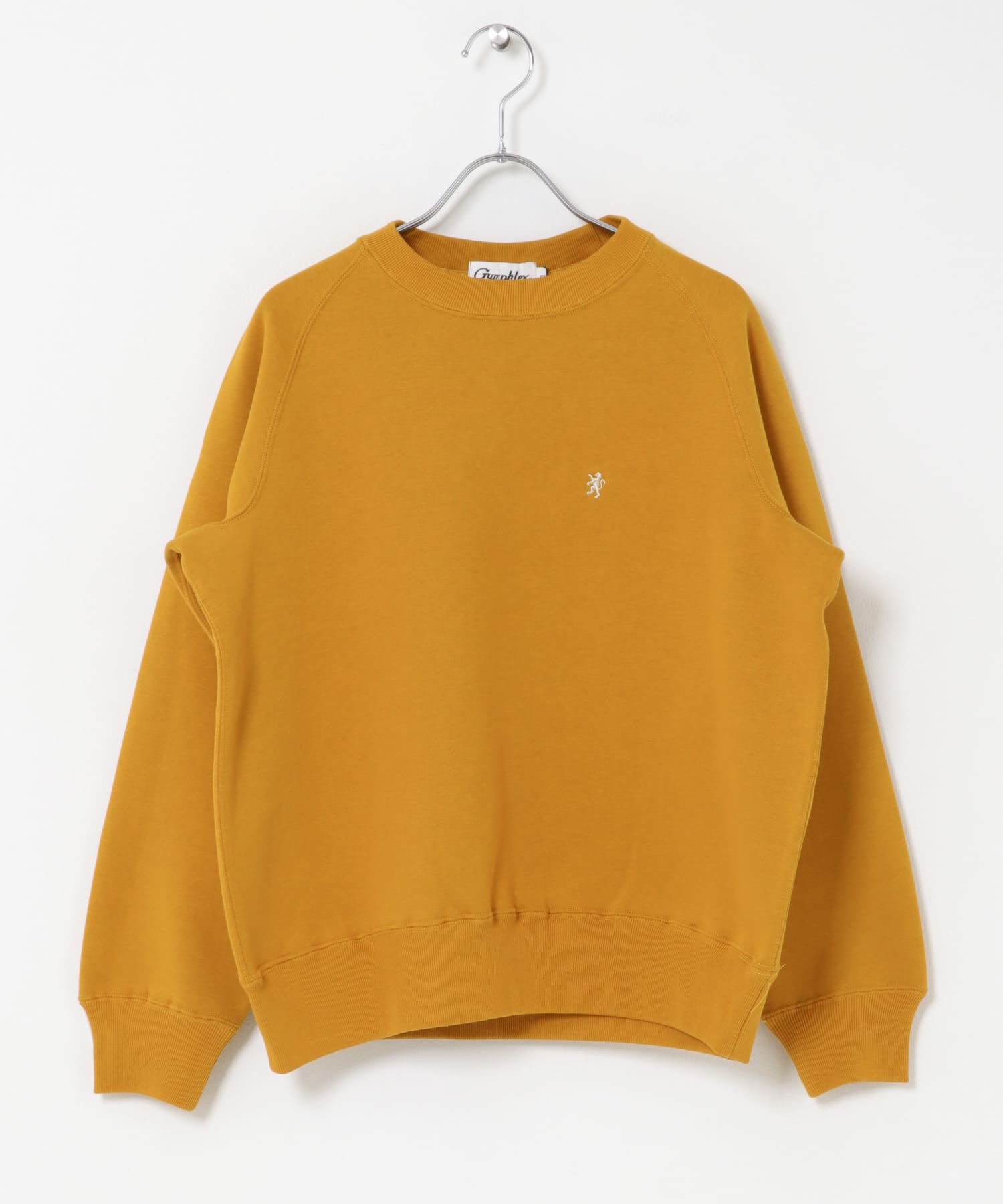URBAN RESEARCH DOORS「GYMPHLEX　SWING SLEEVE CREW NECK」|スウェット・ジャージ|イエロー