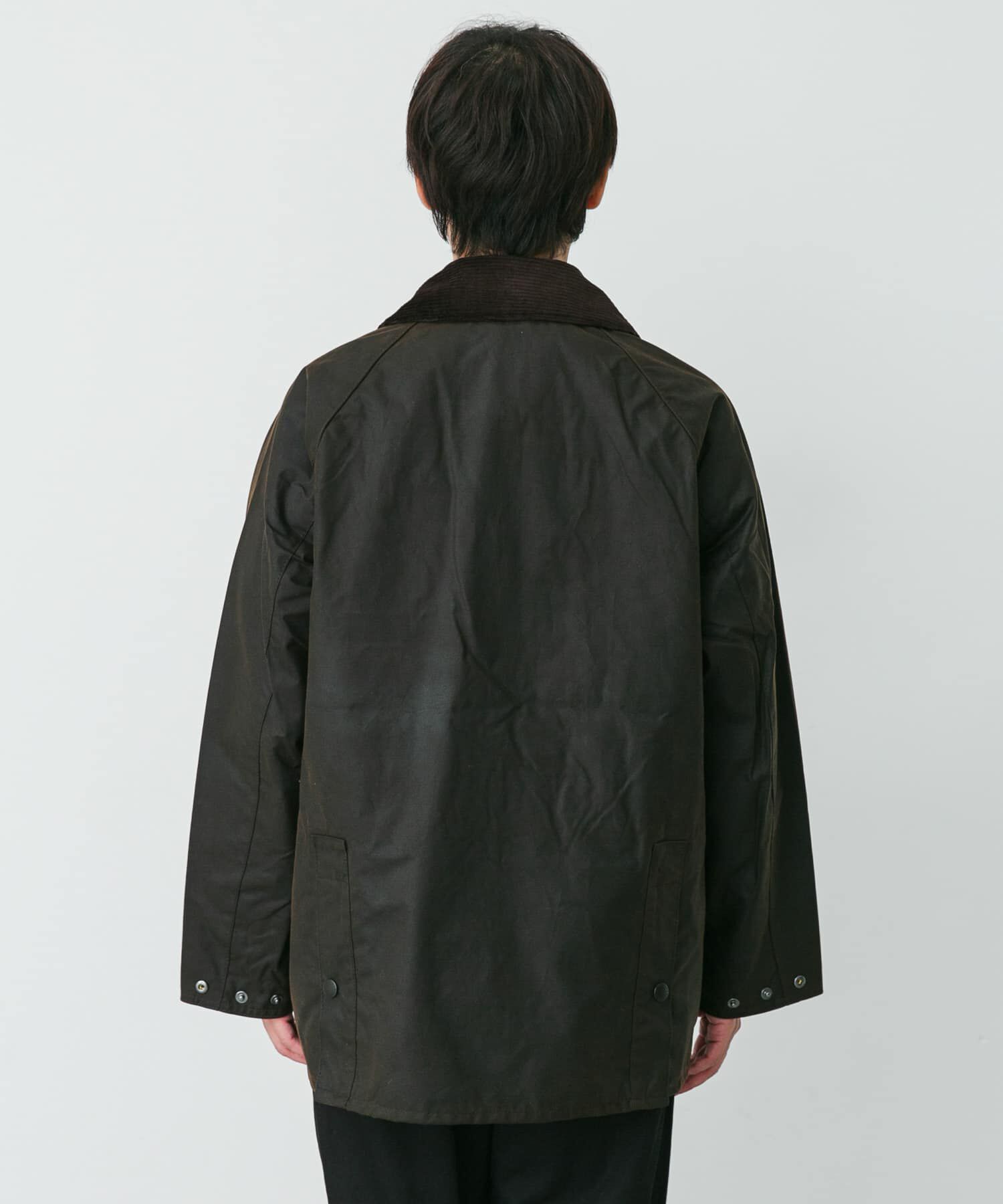 URBAN RESEARCH DOORS「Barbour　OS BEDALE WAX JACKET」|ノーカラーコート|