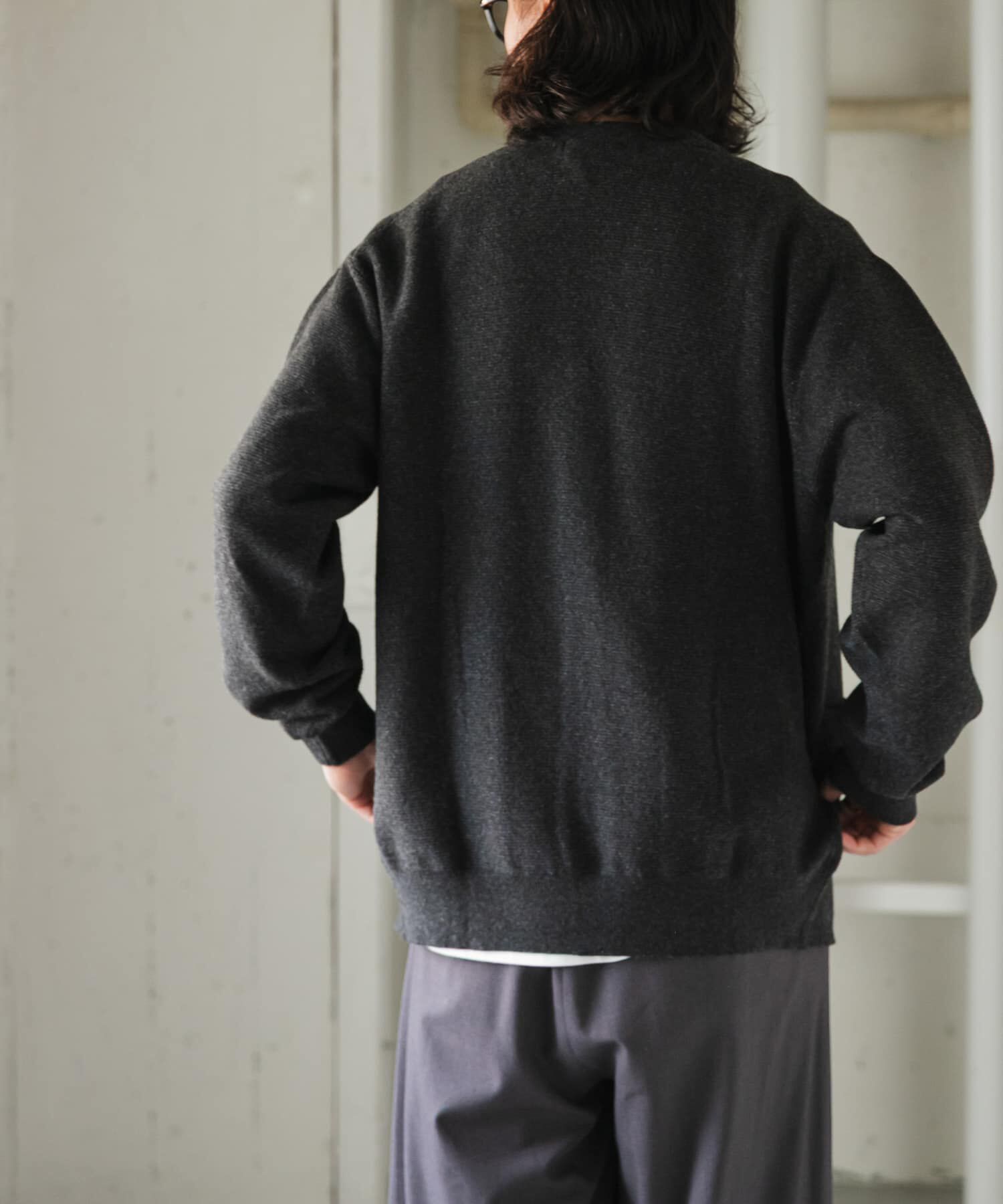 URBAN RESEARCH DOORS「FORK&SPOON　PROVORONE Vネックカーディガン」|カーディガン|