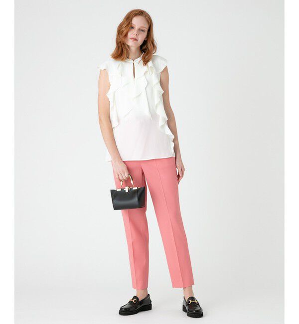 LOULOU WILLOUGHBY「【LOULOU WILLOUGHBY】T/Wギャバテーパードパンツ」|その他|