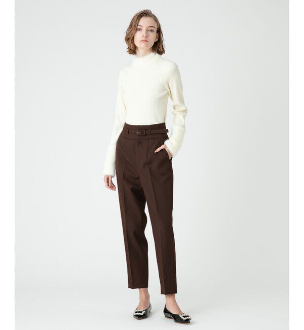 LOULOU WILLOUGHBY「【LOULOU WILLOUGHBY】T/Wギャバテーパードパンツ」|その他|
