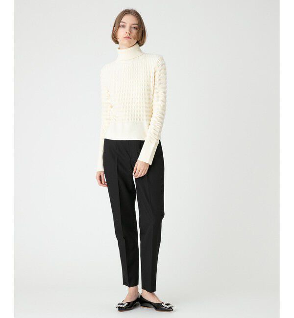 LOULOU WILLOUGHBY「【LOULOU WILLOUGHBY】T/Wギャバテーパードパンツ」|その他|