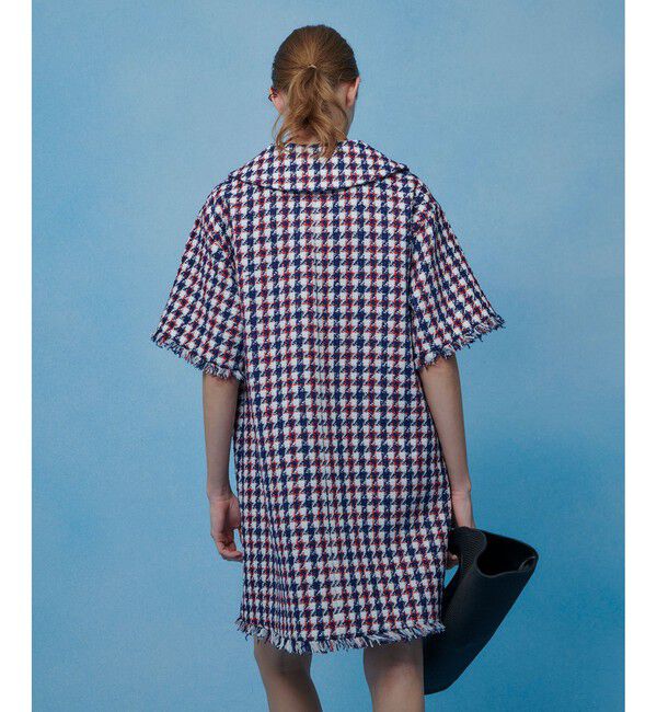 LOULOU WILLOUGHBY「【LOULOU WILLOUGHBY】トリコロールツイードワンピース」|チュニック|