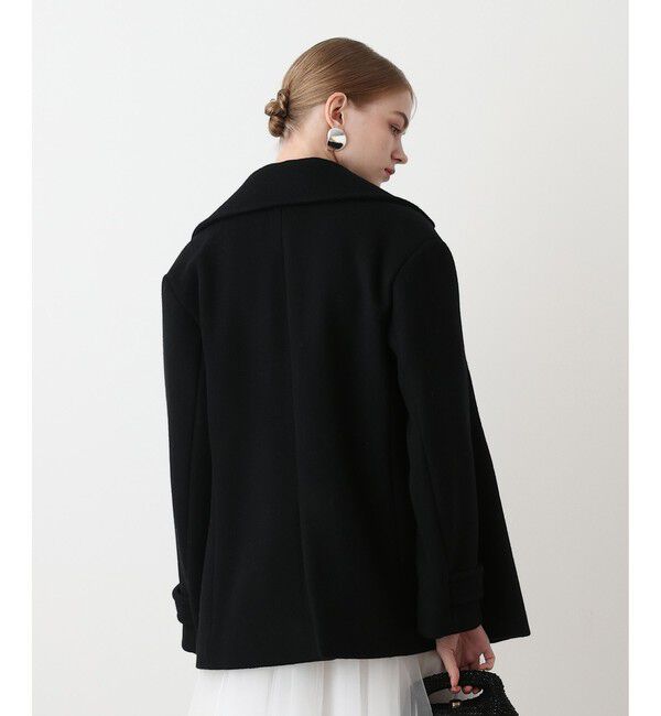 LOULOU WILLOUGHBY「スーパー110S ビーバーPコート」|ダッフルコート|