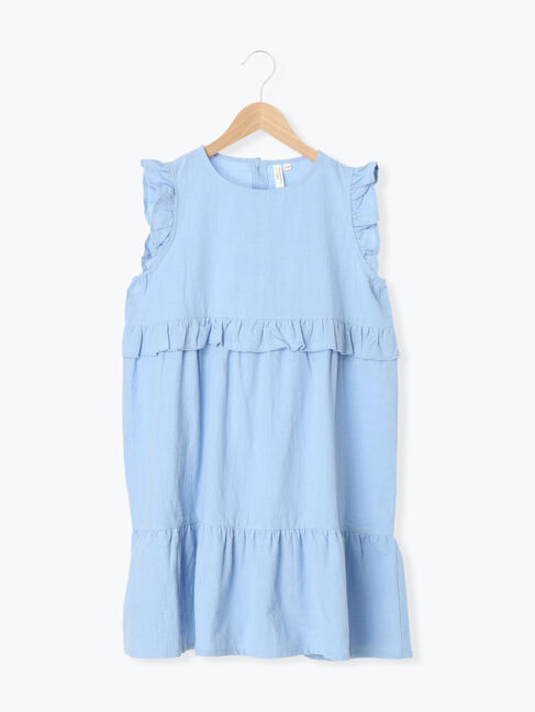 Samansa Mos2 Lagom「【140・150】肩フリルワンピース」|ワンピース|