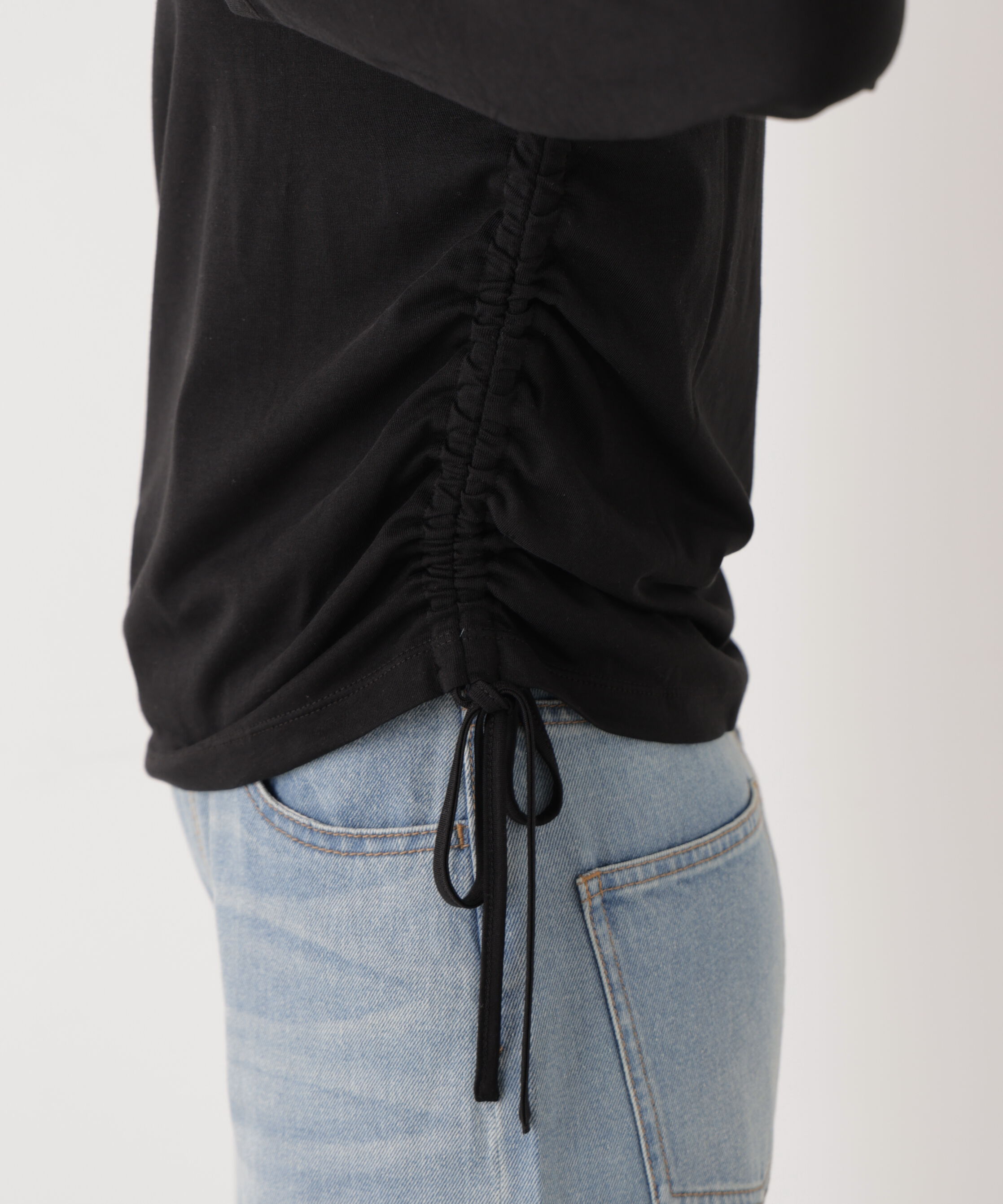 PROPORTION BODY DRESSING「〈a/mie〉ドロストシアートップス　　26SS」|Tシャツ・カットソー|