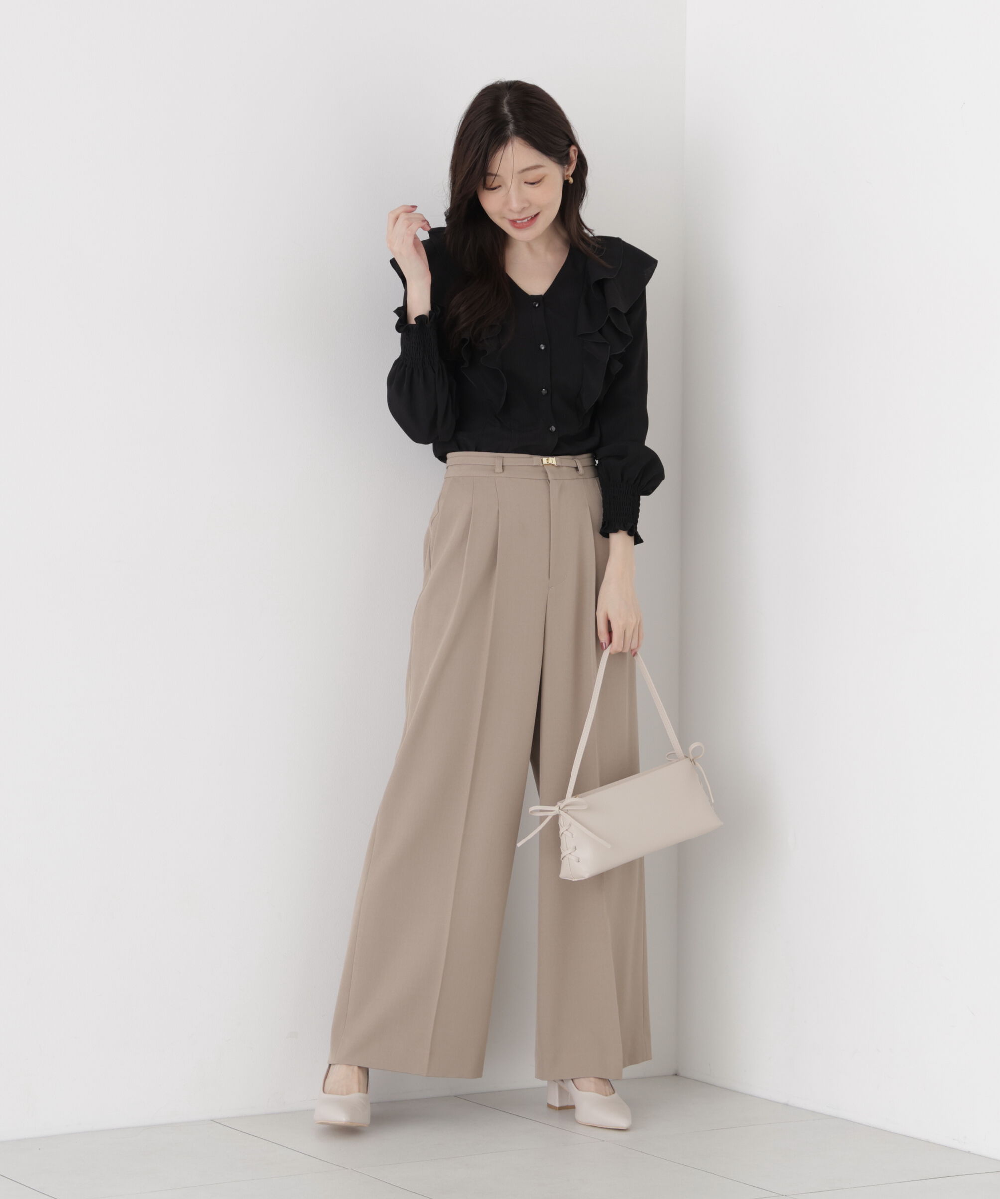 PROPORTION BODY DRESSING「Wブレストワイドパンツ 26AW」|その他|