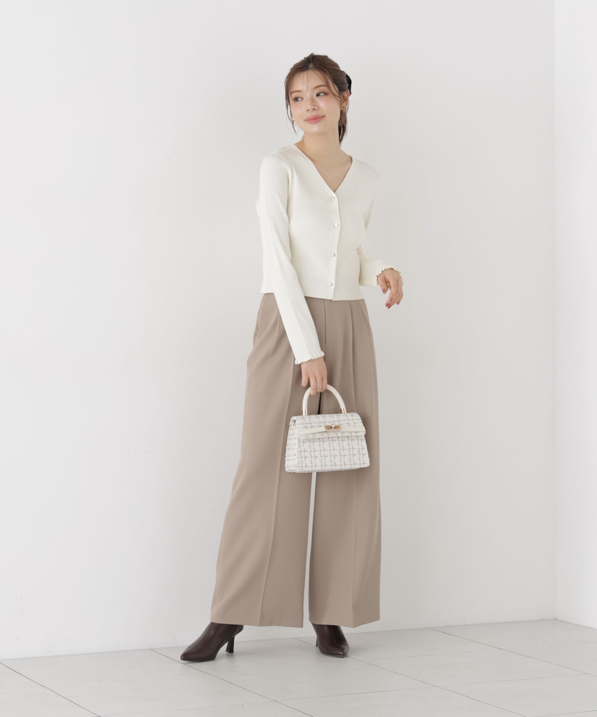 PROPORTION BODY DRESSING「Wブレストワイドパンツ 26AW」|その他|