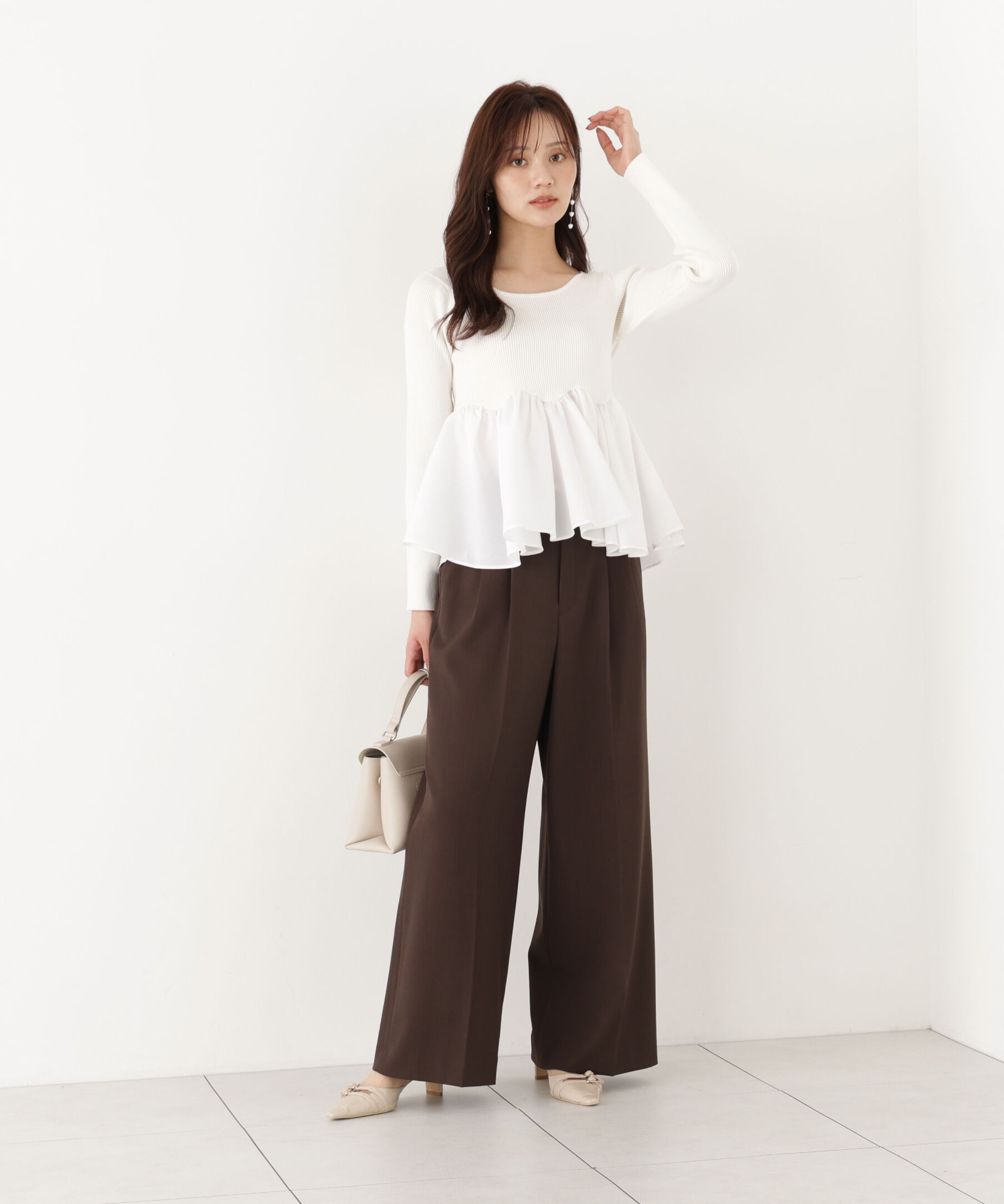 PROPORTION BODY DRESSING「Wブレストワイドパンツ 26AW」|その他|