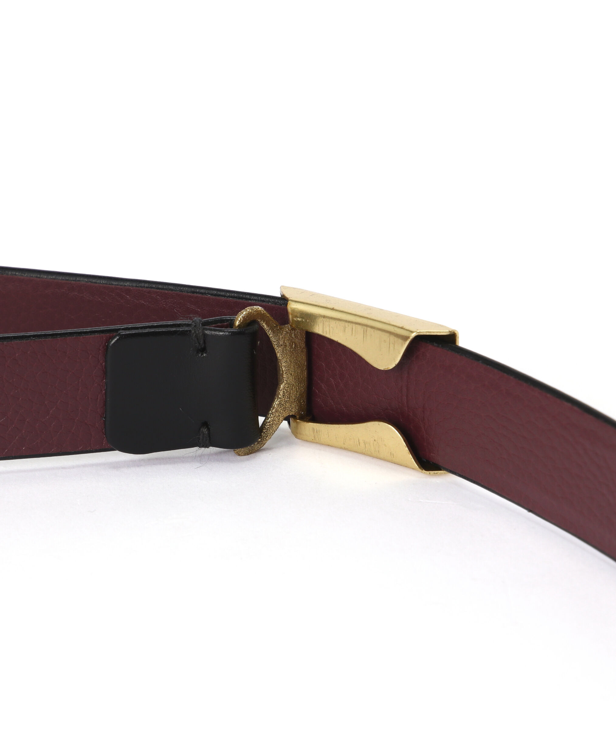YLEVE 「YLEVE / LEATHER BUCKLED BELT」|ベルト|
