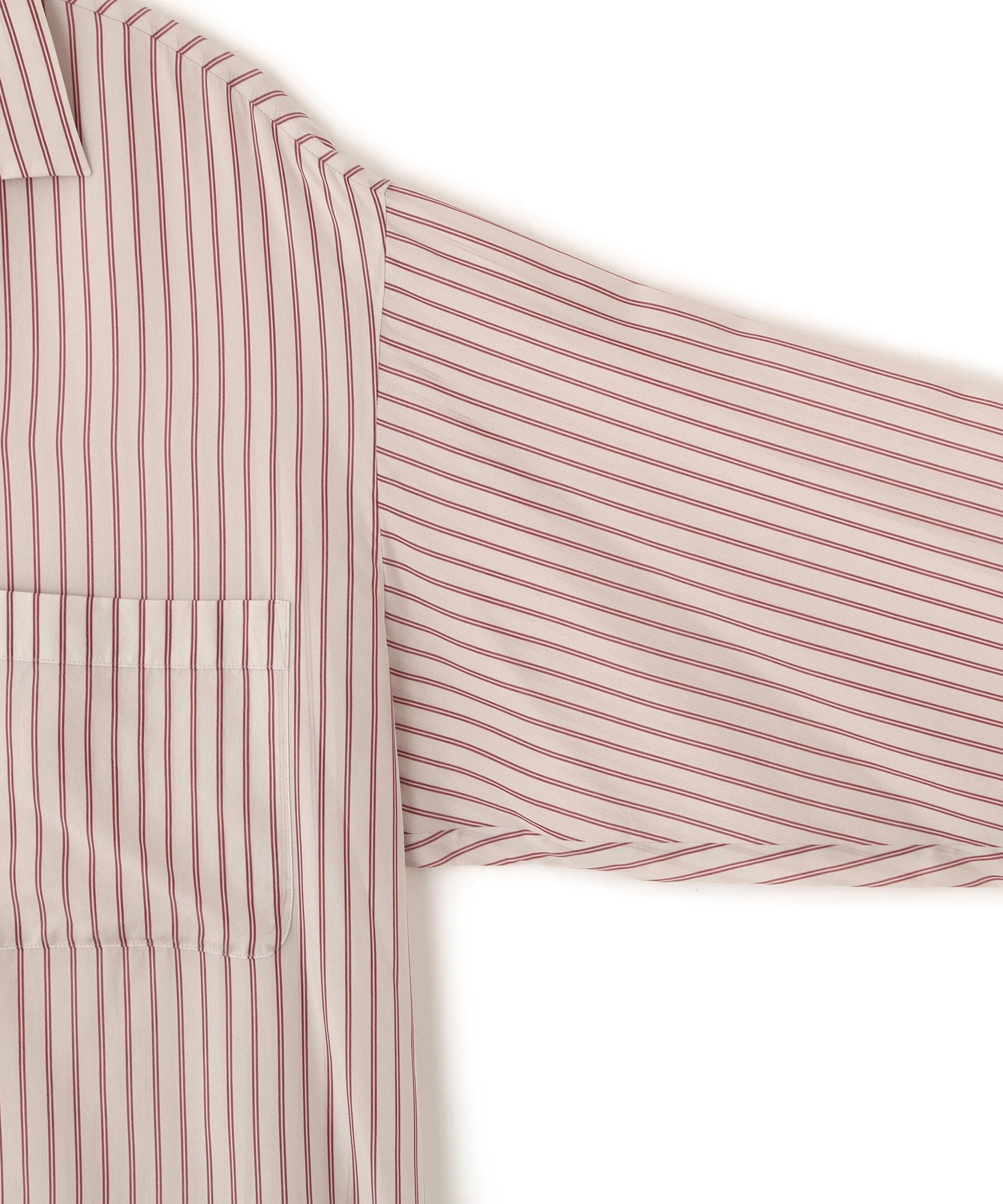 YLEVE 「YLEVE / ACETATE CUPRA STRIPE PAJAMA SHIRT」|シャツ・ブラウス|