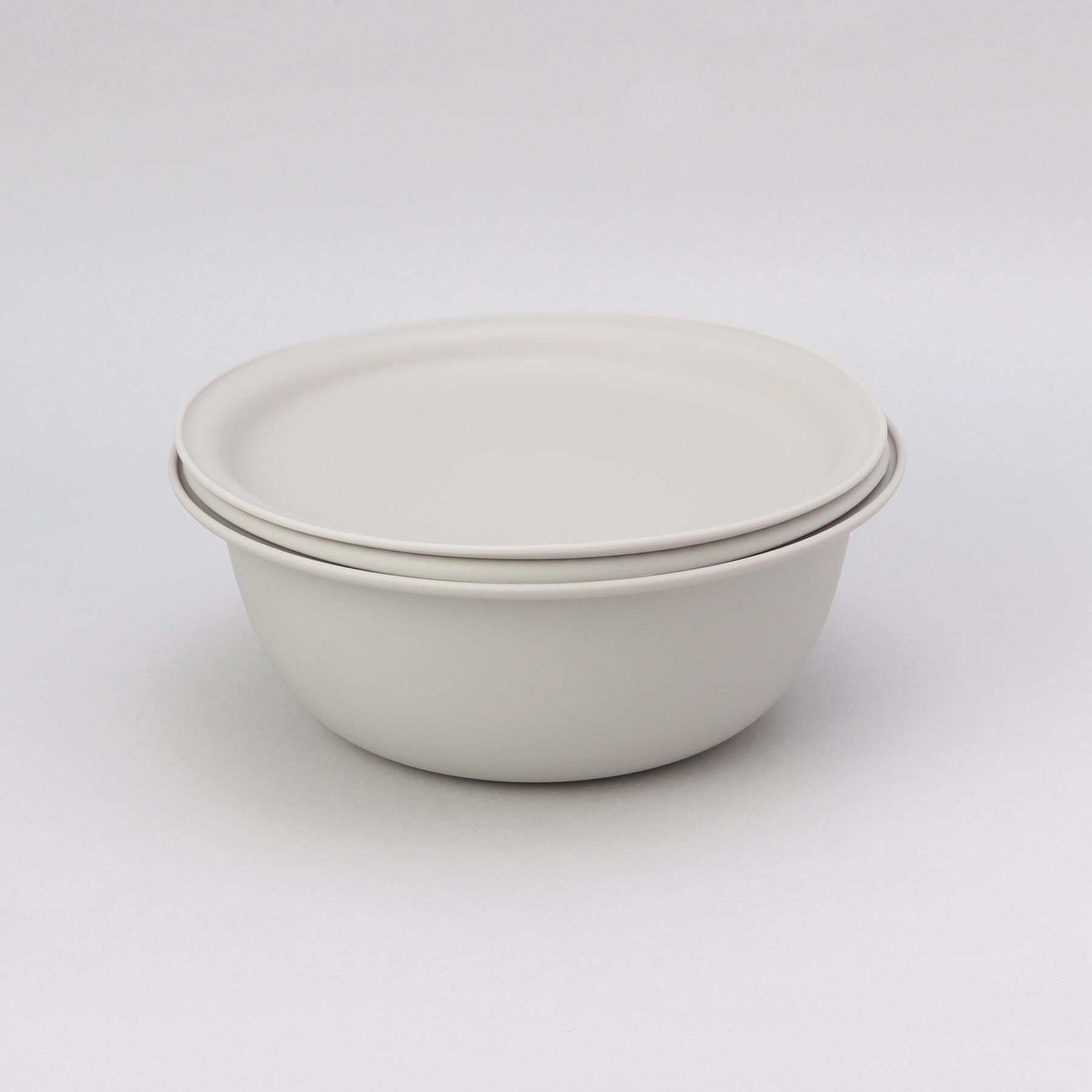 212 KITCHEN STORE「きほんの道具 ザルボウル３点セット 18cm GY ＜marna  マーナ＞」|食器・キッチングッズ|