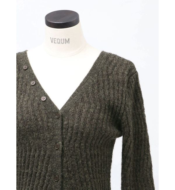 EMODA「【VEQUM】WAVING V NECK KNIT」|ニット・セーター|