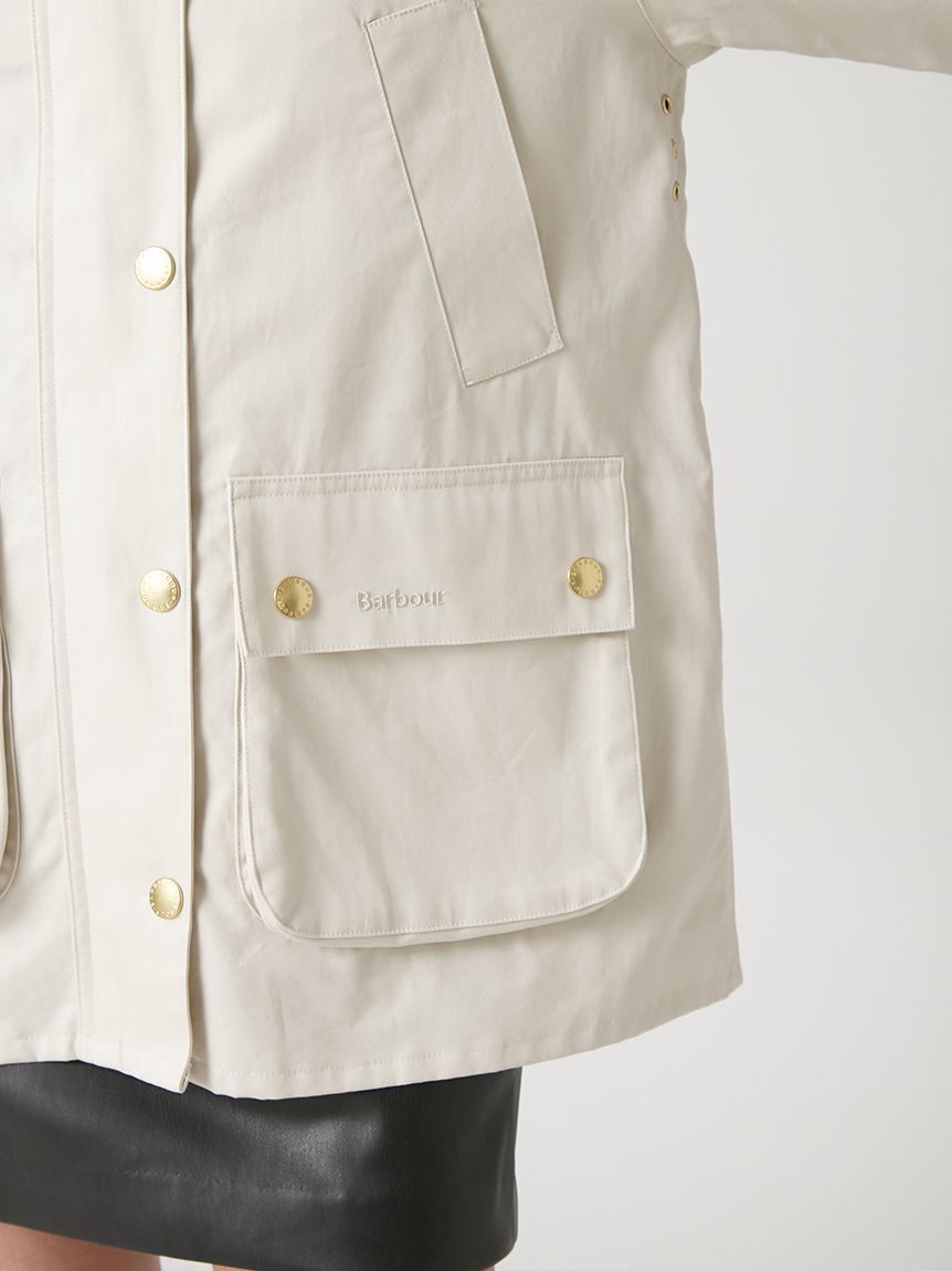 FRAY I.D「【撥水】【Barbour】ミドルレングスジャケット」|ブルゾン・スタジャン|