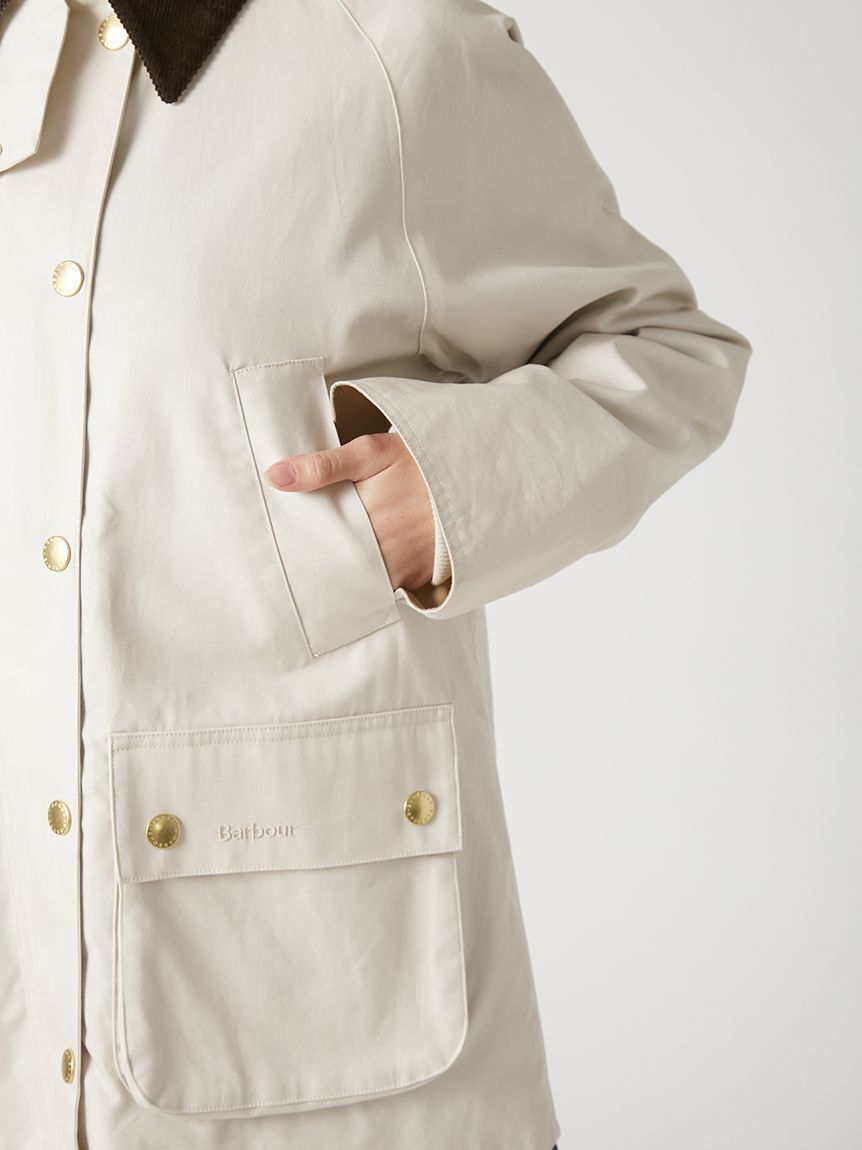 FRAY I.D「【撥水】【Barbour】ミドルレングスジャケット」|ブルゾン・スタジャン|
