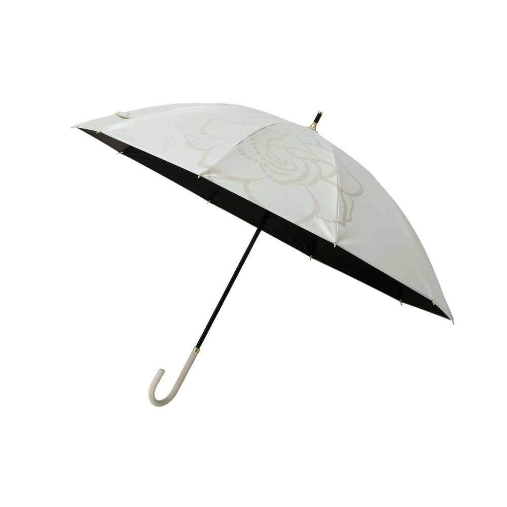 BACKYARD FAMILY「mabu 傘 マブ SMV-4254 通販 長傘 雨傘 日傘 かさ レディース 晴雨兼用傘」|傘|ホワイト1