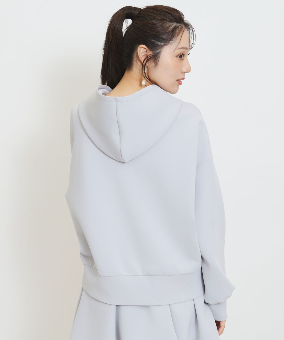 WILLSELECTION「ロゴ刺繍オーバーサイズフーディ」|パーカー|