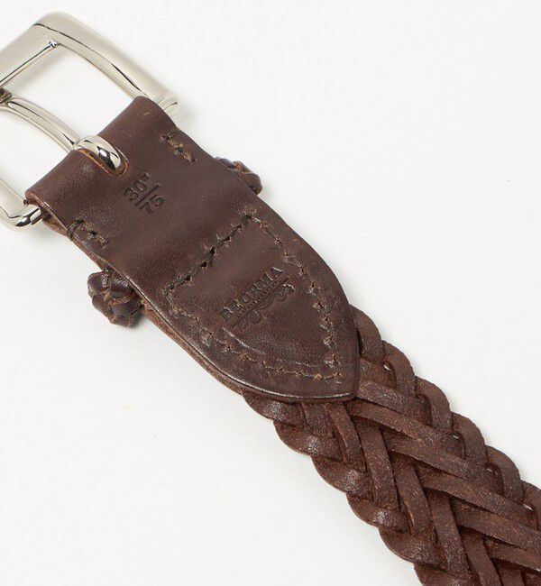 UNITED ARROWS「＜BEORMA LEATHER COMPANY＞ P009 34mｍ/メッシュベルト」|ベルト|