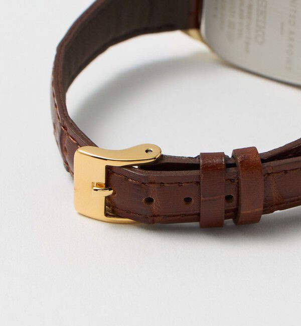 UNITED ARROWS「【別注】＜SEIKO＞スクエア レザー 腕時計2」|腕時計|