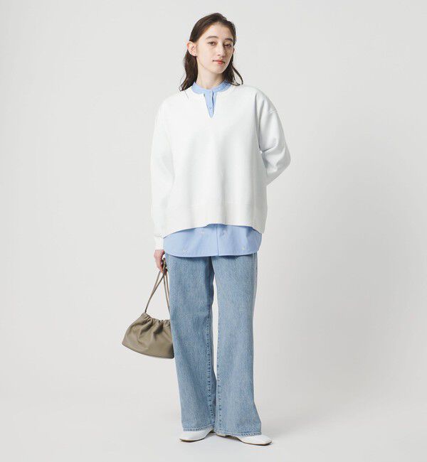 UNITED ARROWS「ルーズ ストレート デニムパンツ」|デニム|
