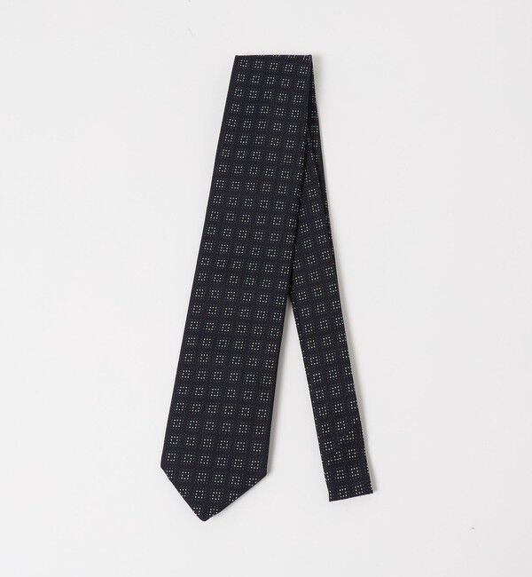 UNITED ARROWS「フォサッティ スクエア コモン ネクタイ」|ネクタイ・蝶ネクタイ|BLACK
