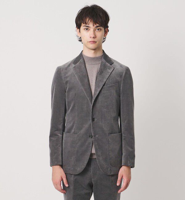 UNITED ARROWS「コーデュロイ シングル 3ボタン テーラードジャケット RーMODEL」|テーラードジャケット|