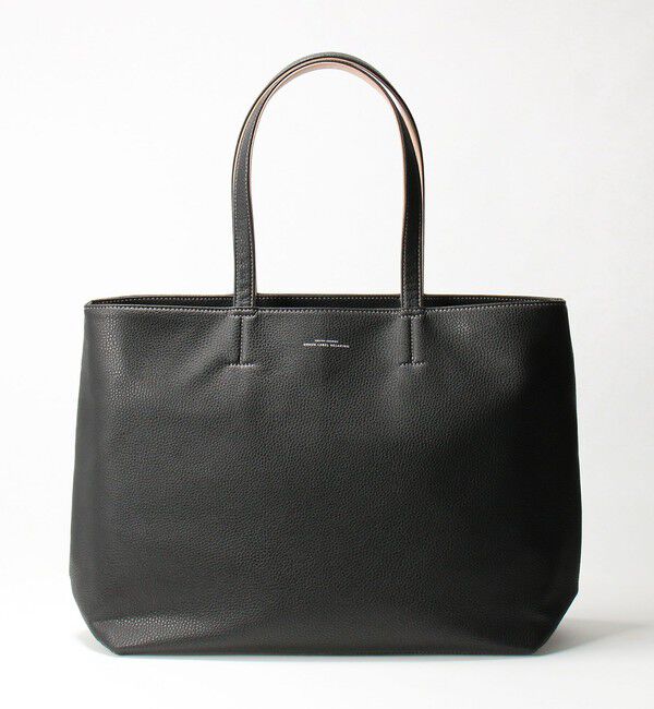UNITED ARROWS green label relaxing「シボ レザーライク ジップ トート バッグ」|トートバッグ|