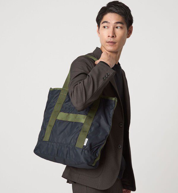 UNITED ARROWS green label relaxing「＜BRIEFING＞DUAL 2WAY トートバッグ」|トートバッグ|BLACK