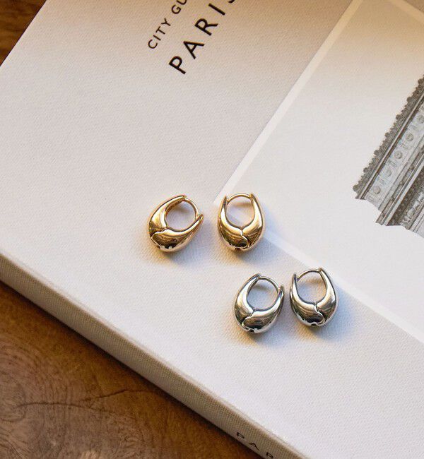 UNITED ARROWS green label relaxing「【WEB限定】シズク クリップ ピアス」|ピアス|