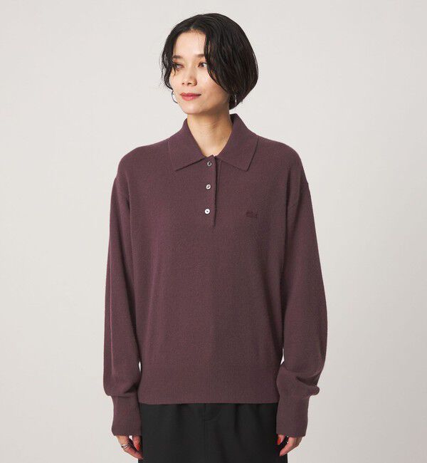 UNITED ARROWS green label relaxing「【別注】＜LACOSTE＞ポロニット」|ニット・セーター|