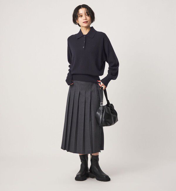 UNITED ARROWS green label relaxing「【別注】＜LACOSTE＞ポロニット」|ニット・セーター|